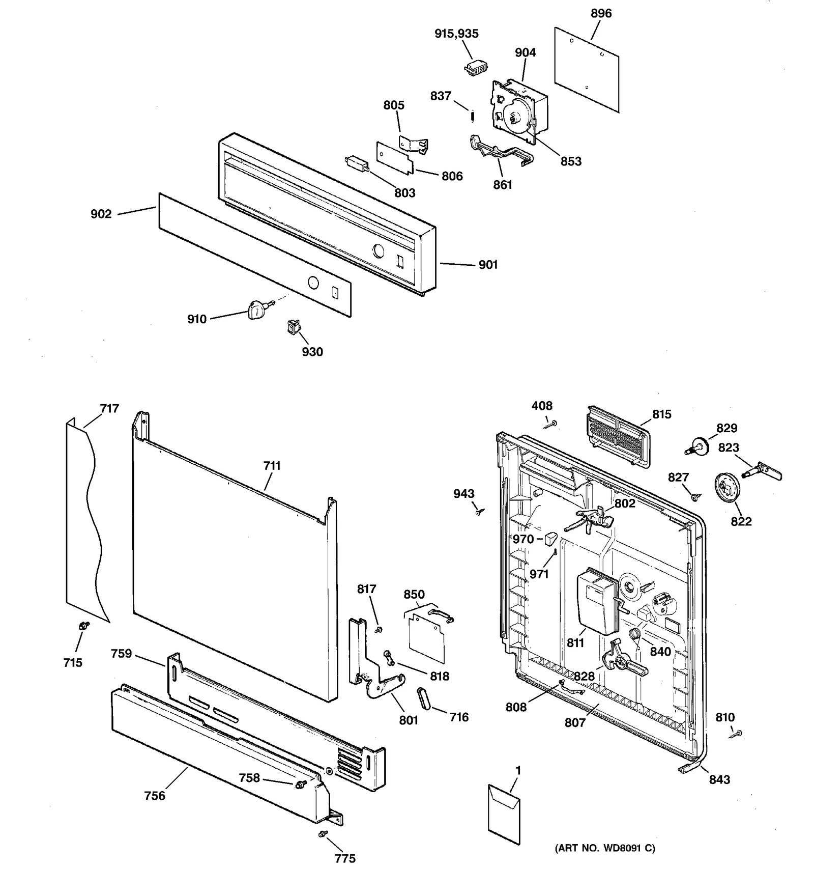 Escutcheon and Insert Assembly