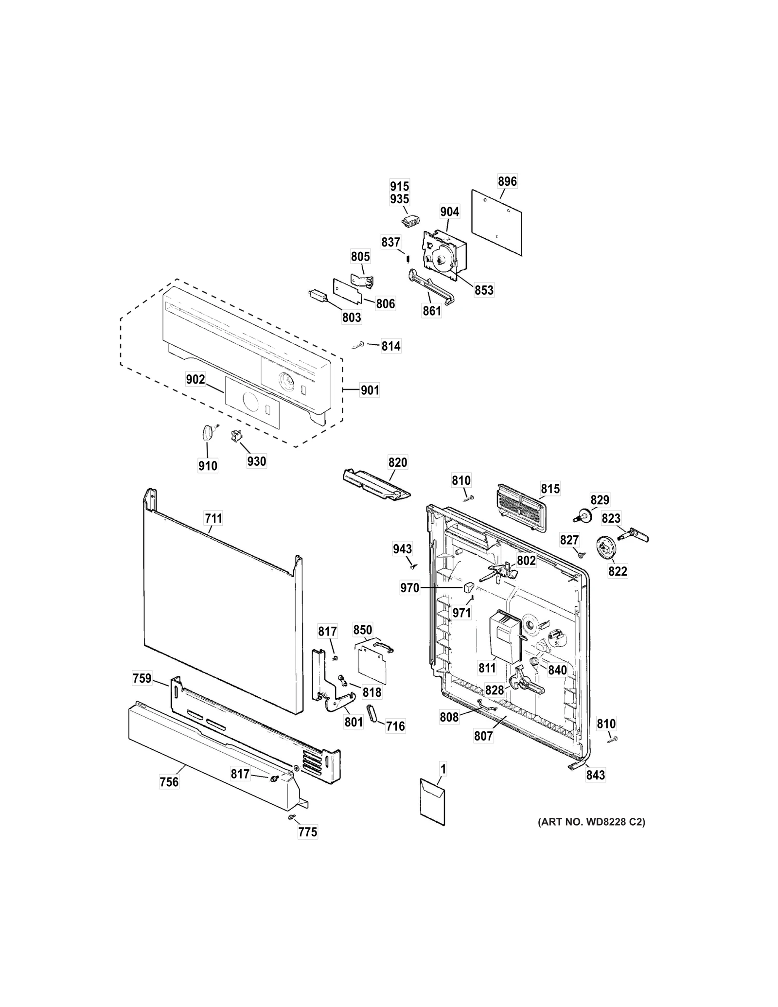 Escutcheon and Insert Assembly