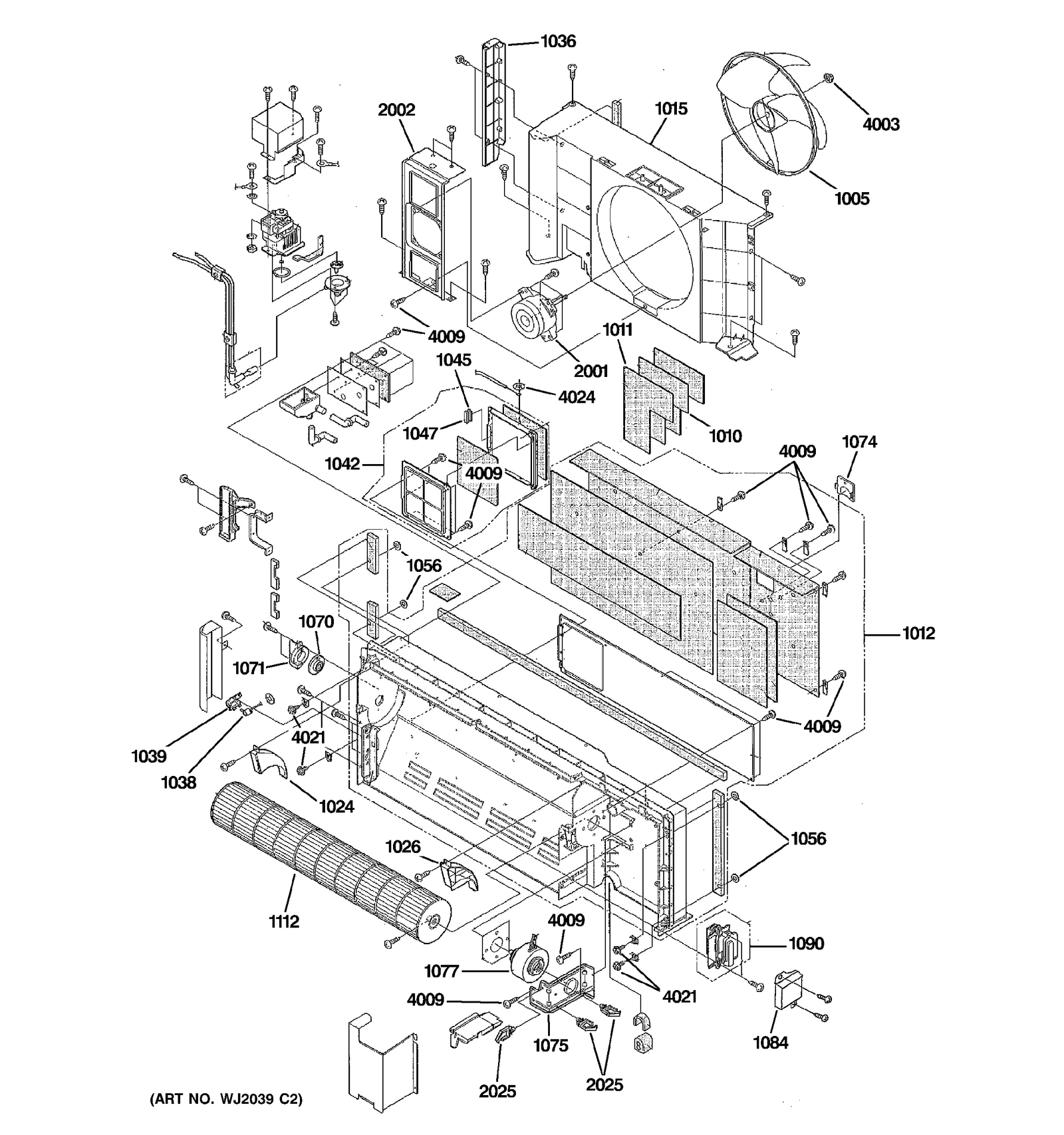 Air Conditioning Fan Motor