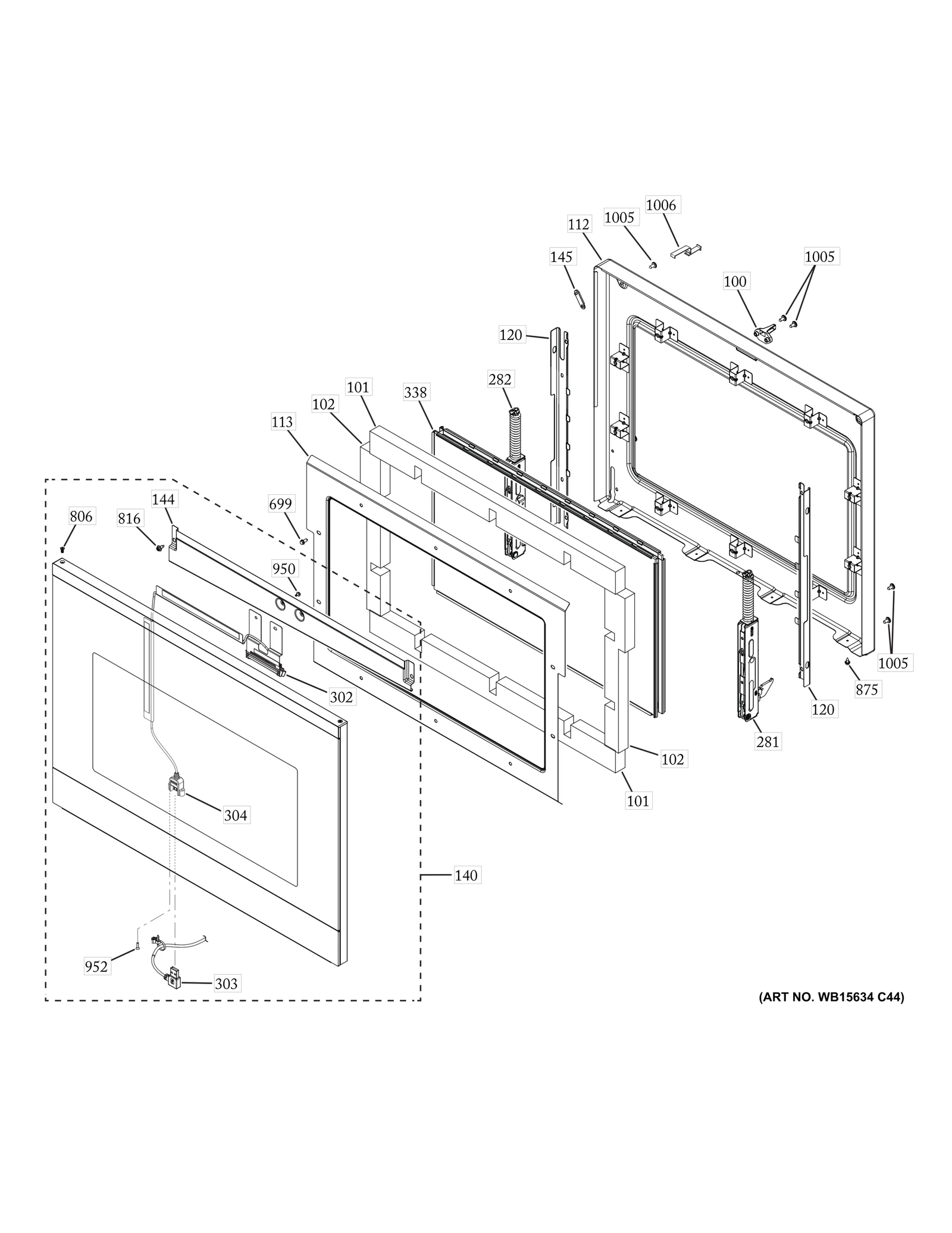 Outer Door - Stainless