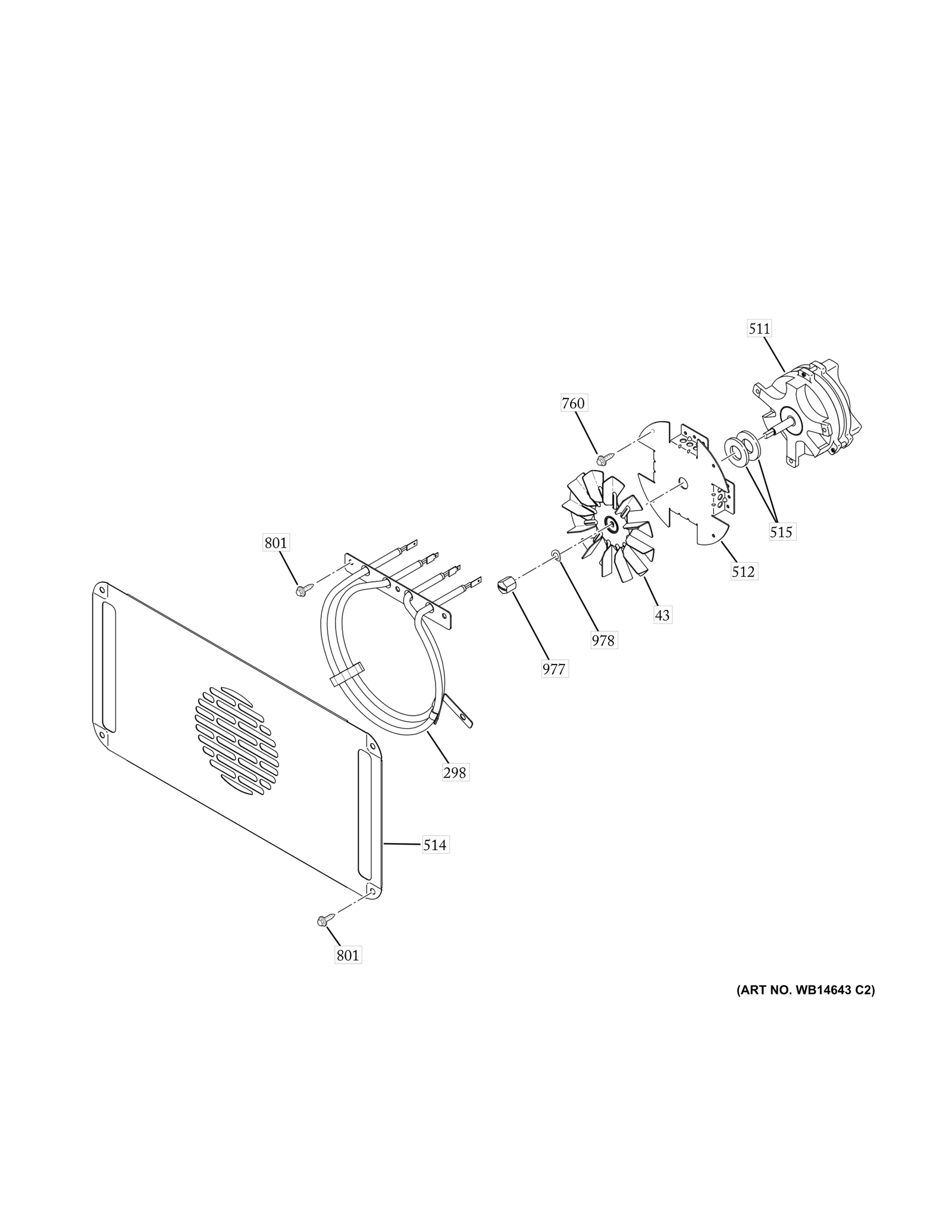 Convection Fan Motor