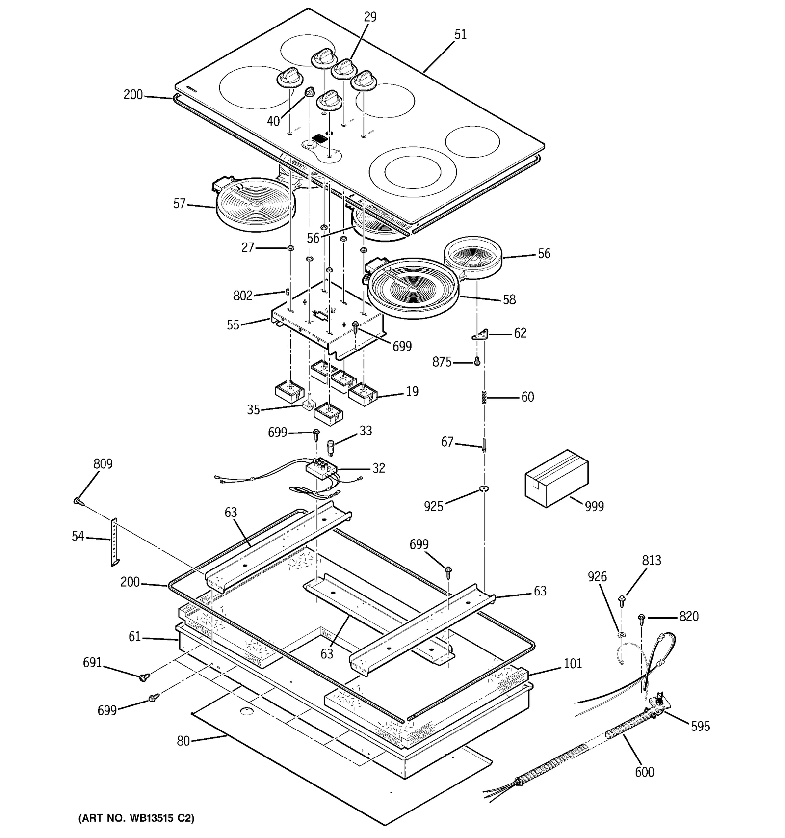Knob Assembly (Selector)