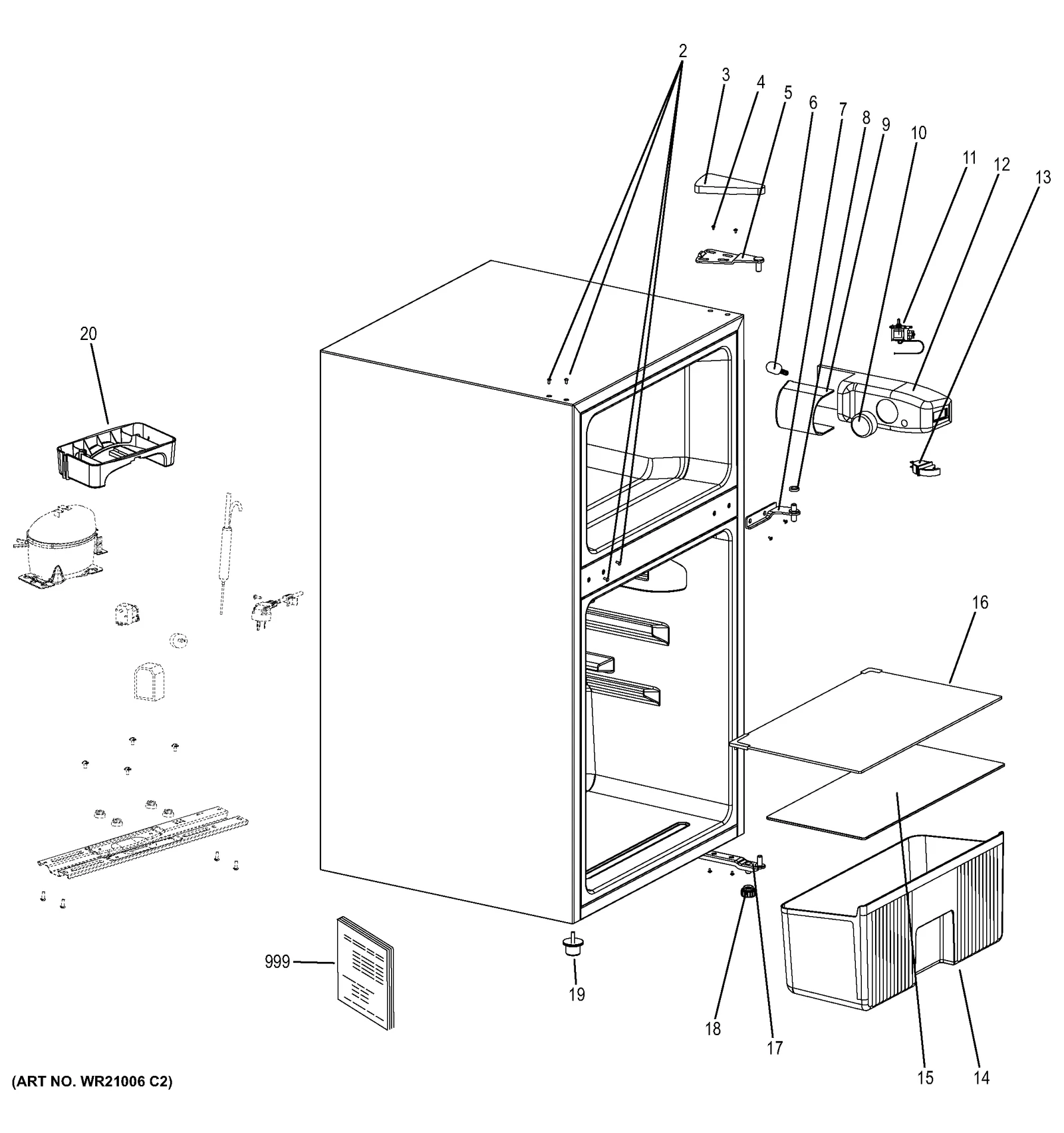 Upper Hinge Cover