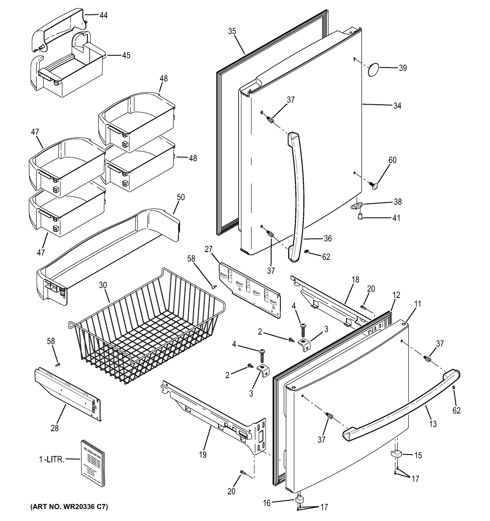 Stainless Steel Door Assembly