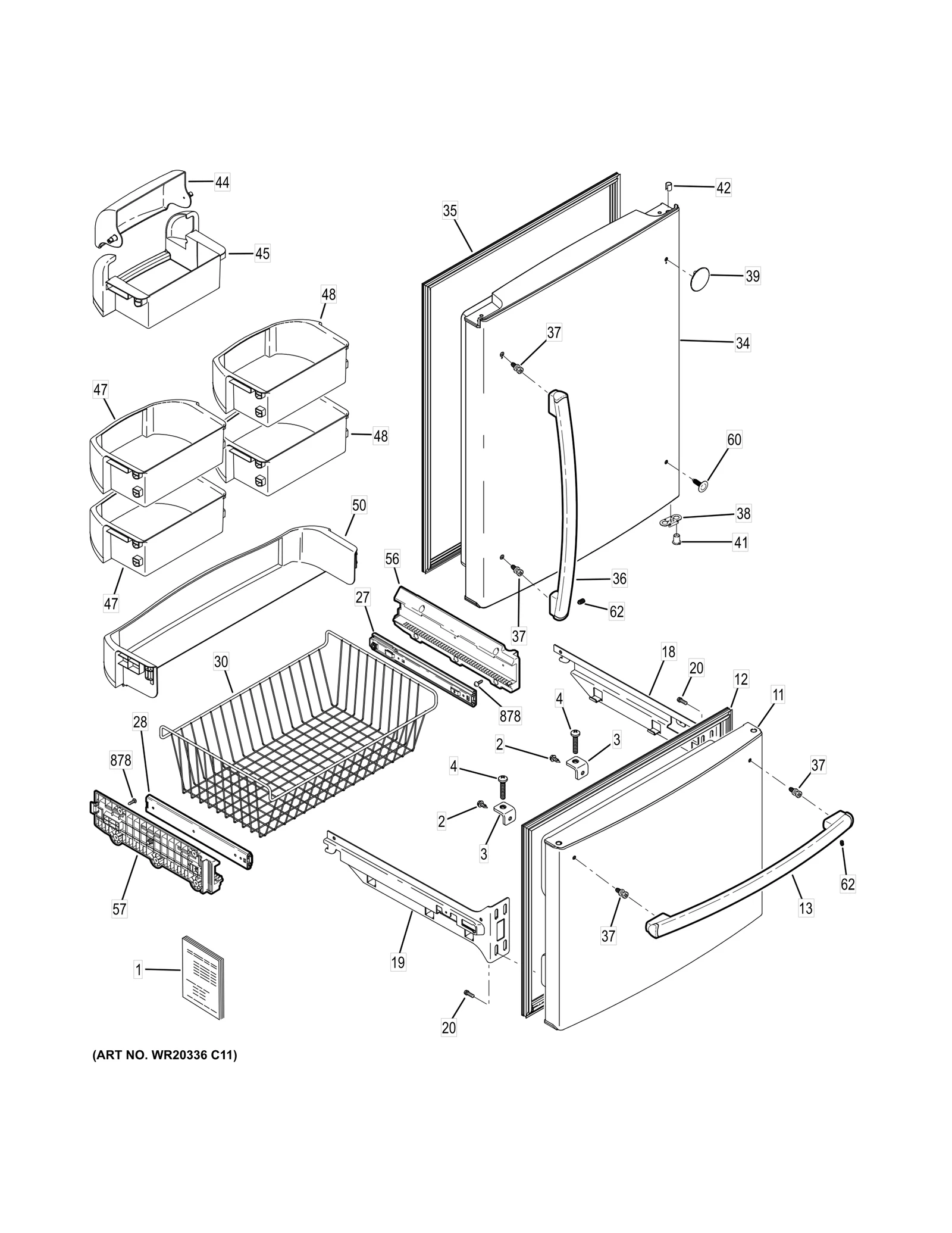 Door Foam Assembly