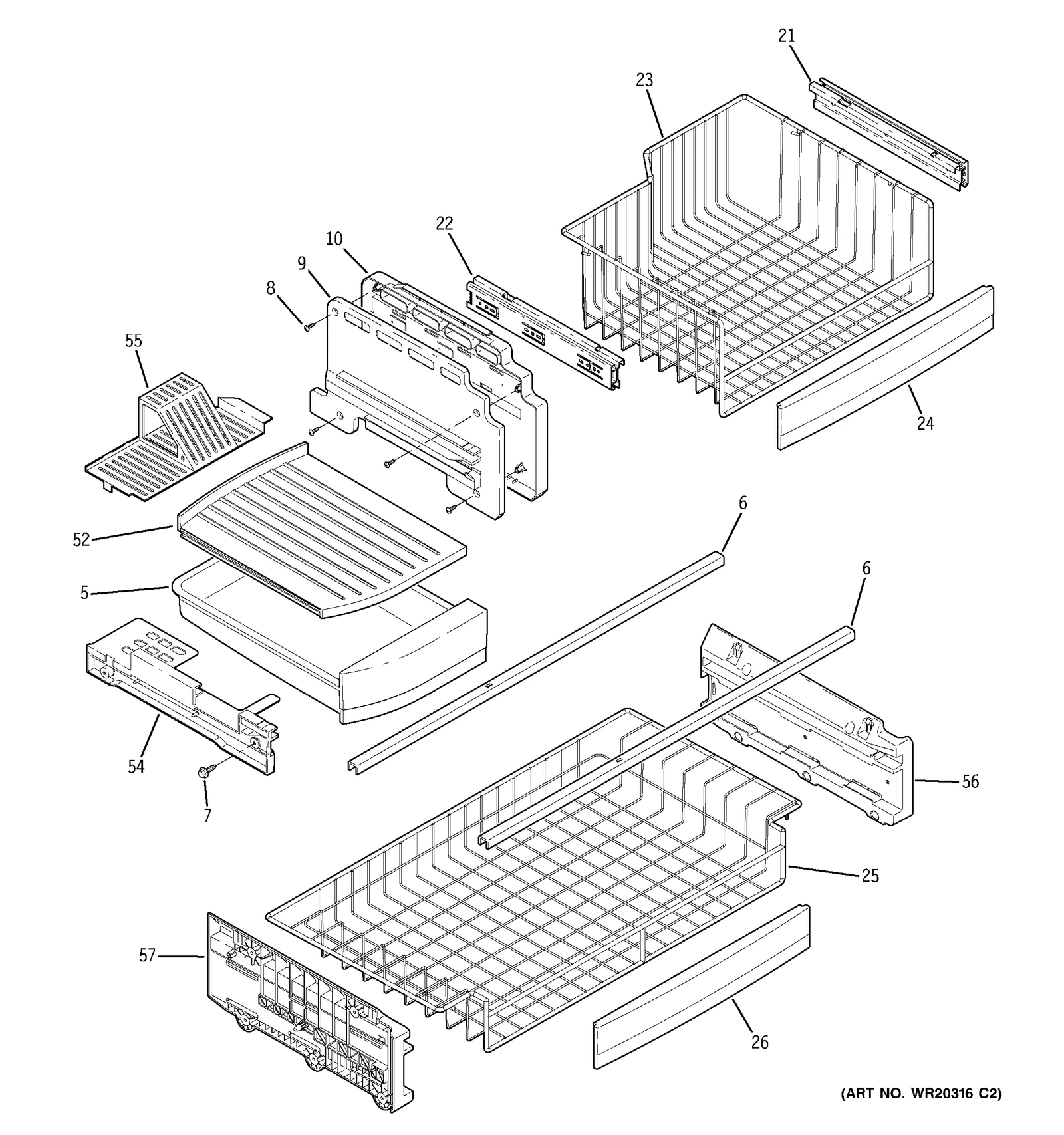 Ice Tray Shelf 21