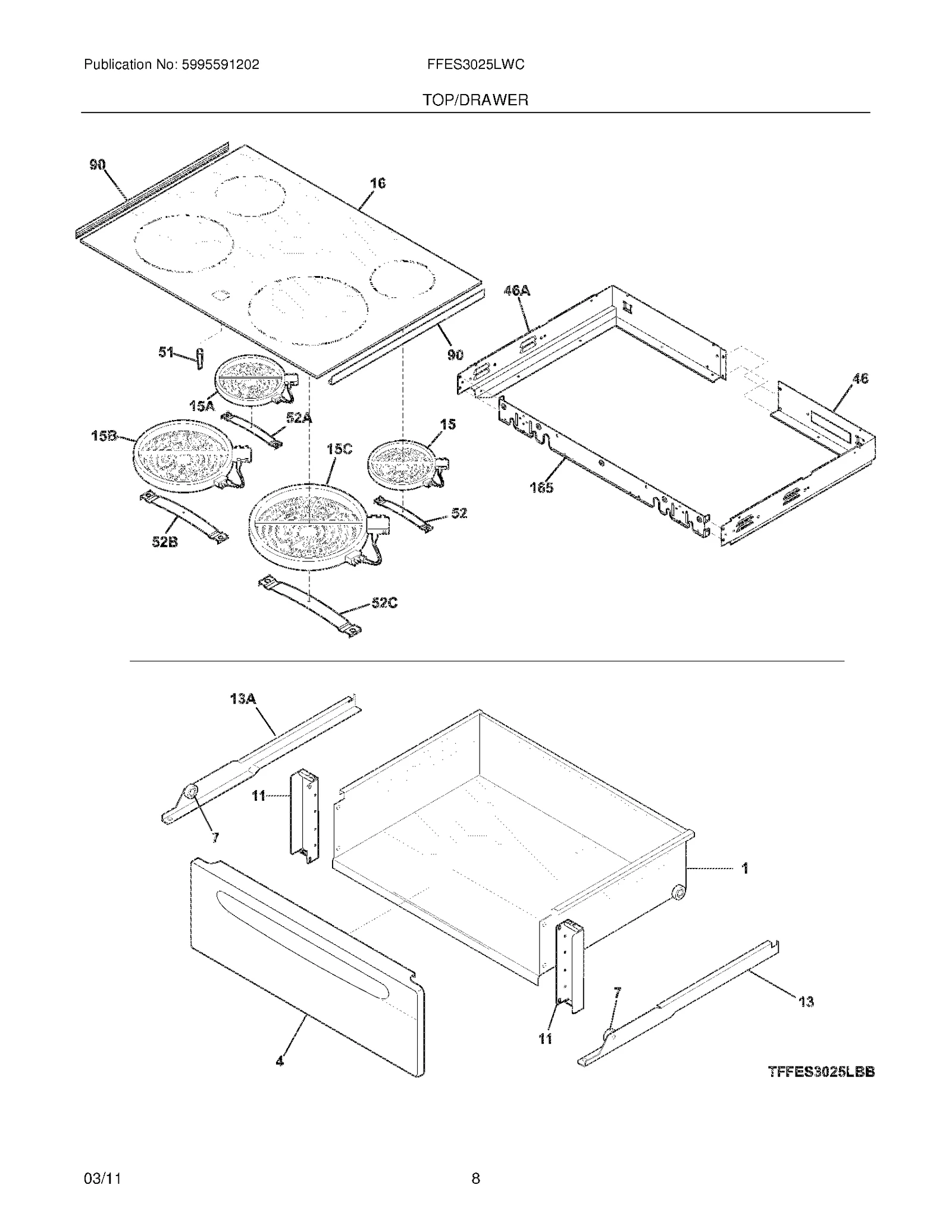 Main Top Net Assembly