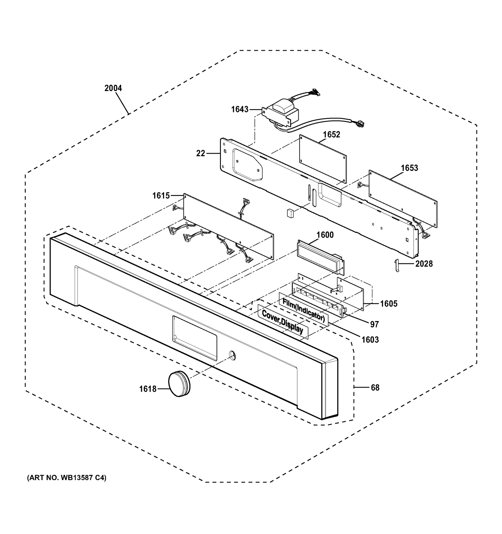 Stainless Steel Control Panel Assembly