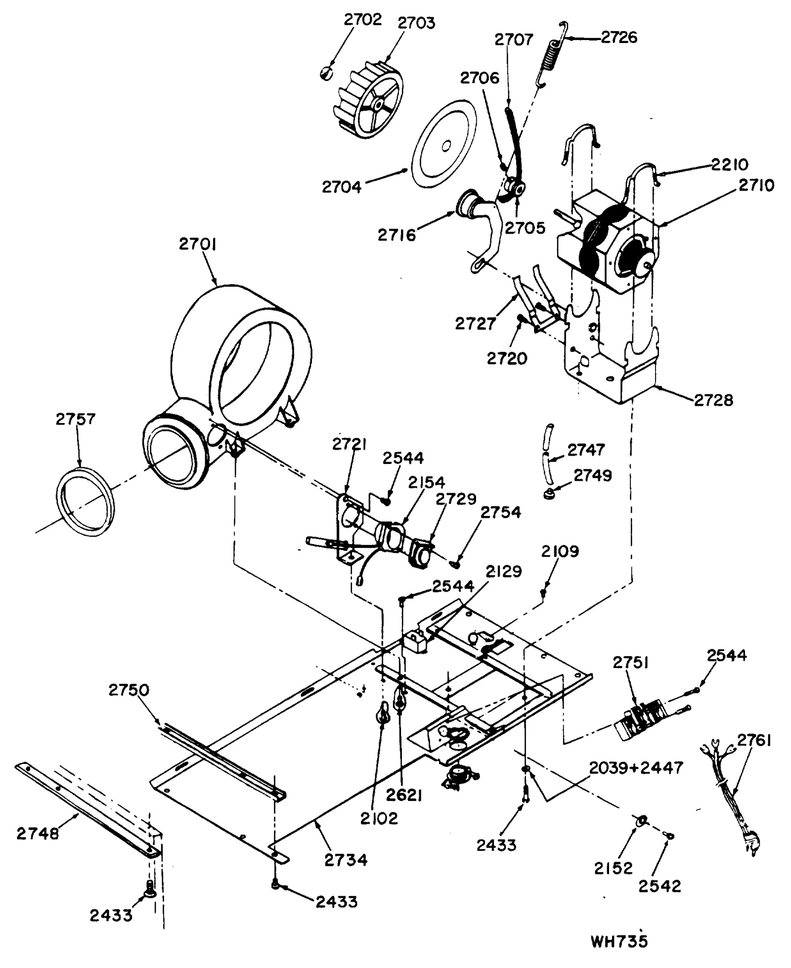 Blower Hinge