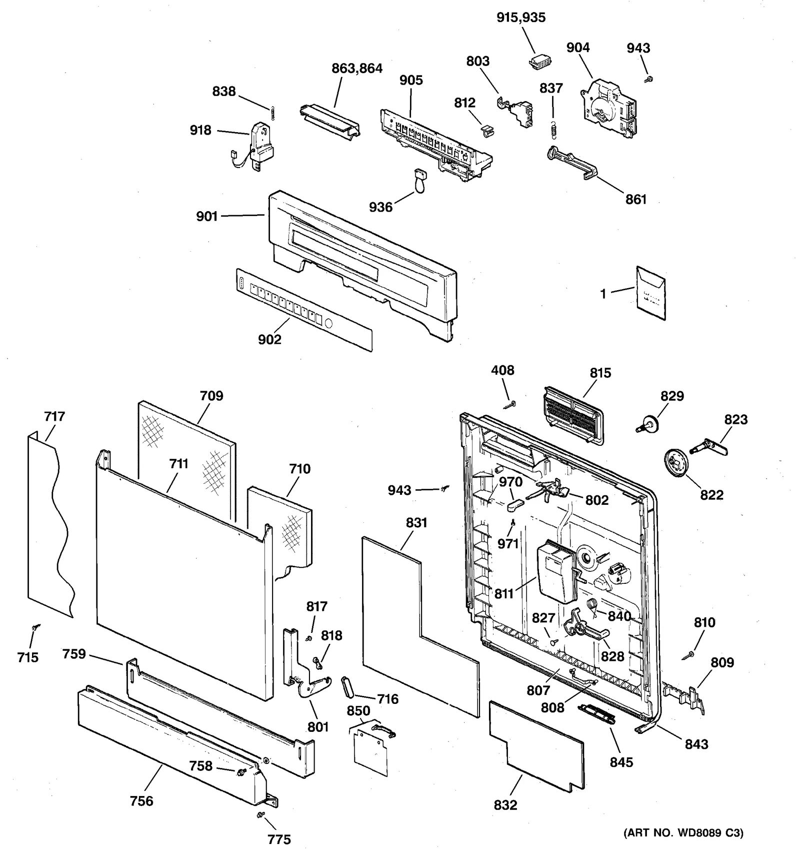 Escutcheon and Insert Assembly