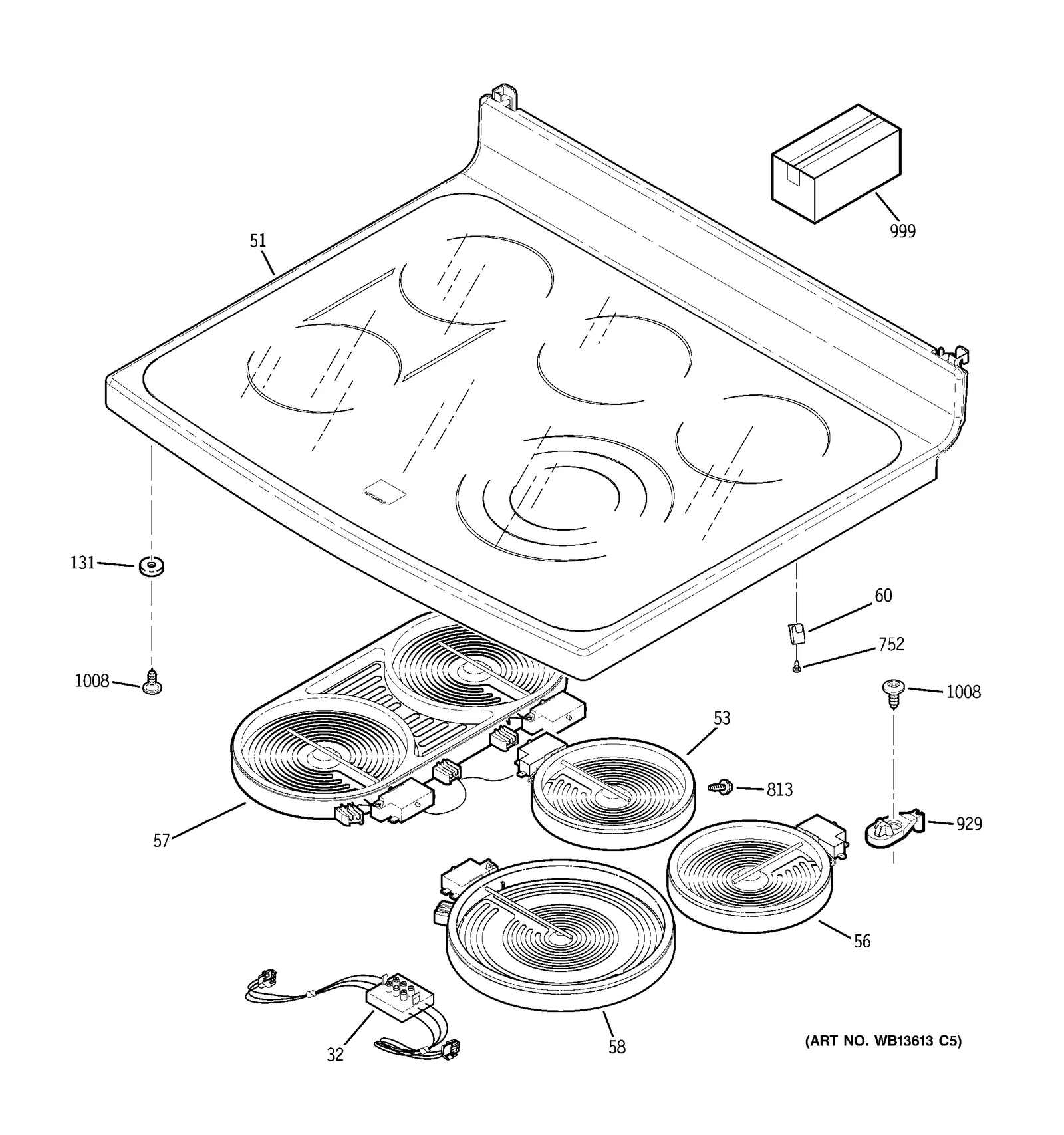 MAINTOP &amp; GLASS Assembly