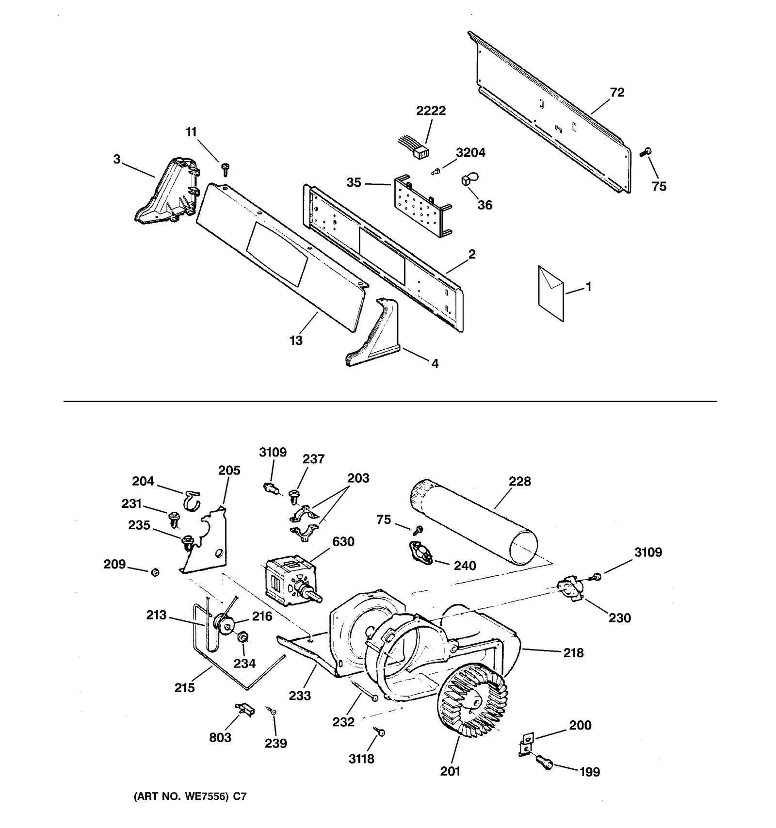 Switch Trim Assembly