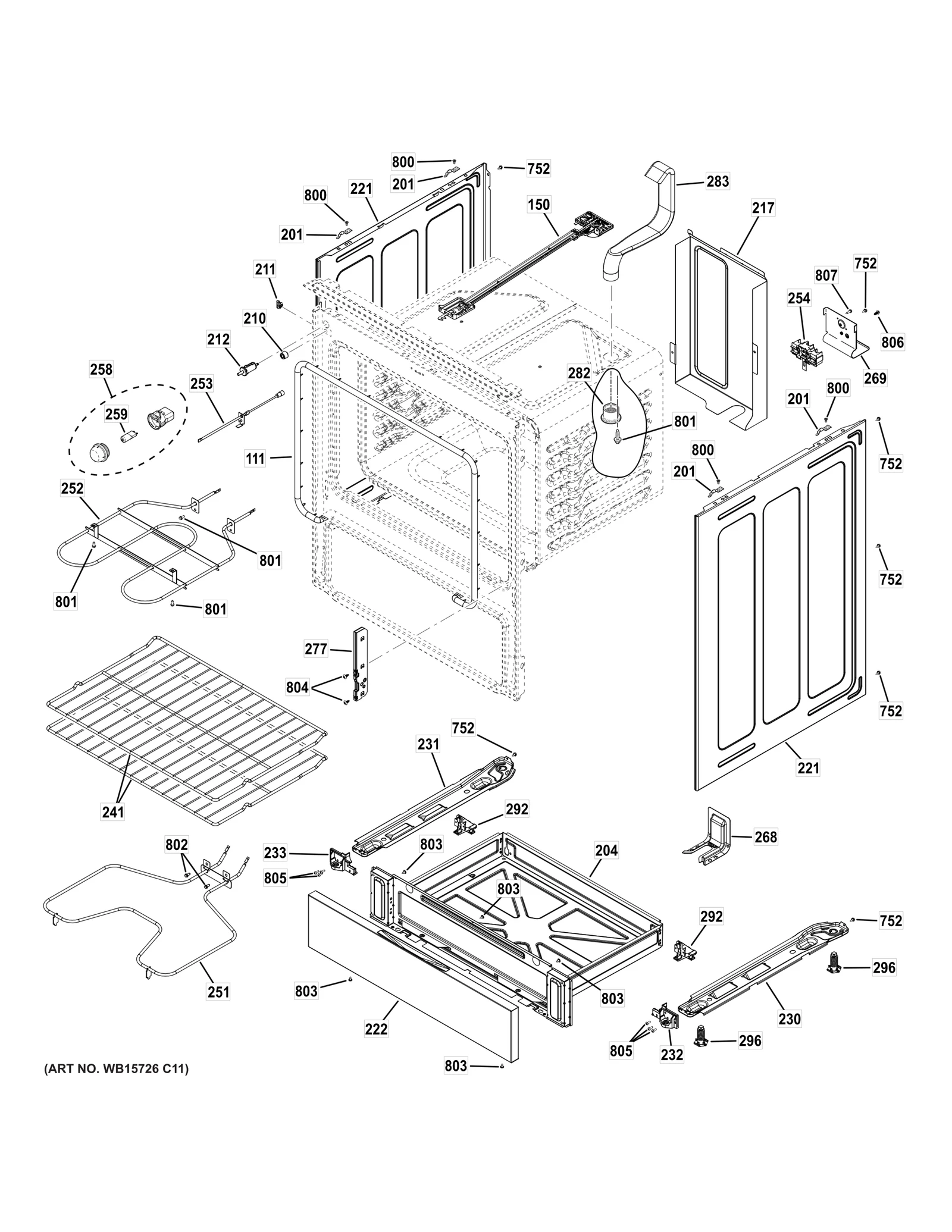 Stainless Drawer Panel