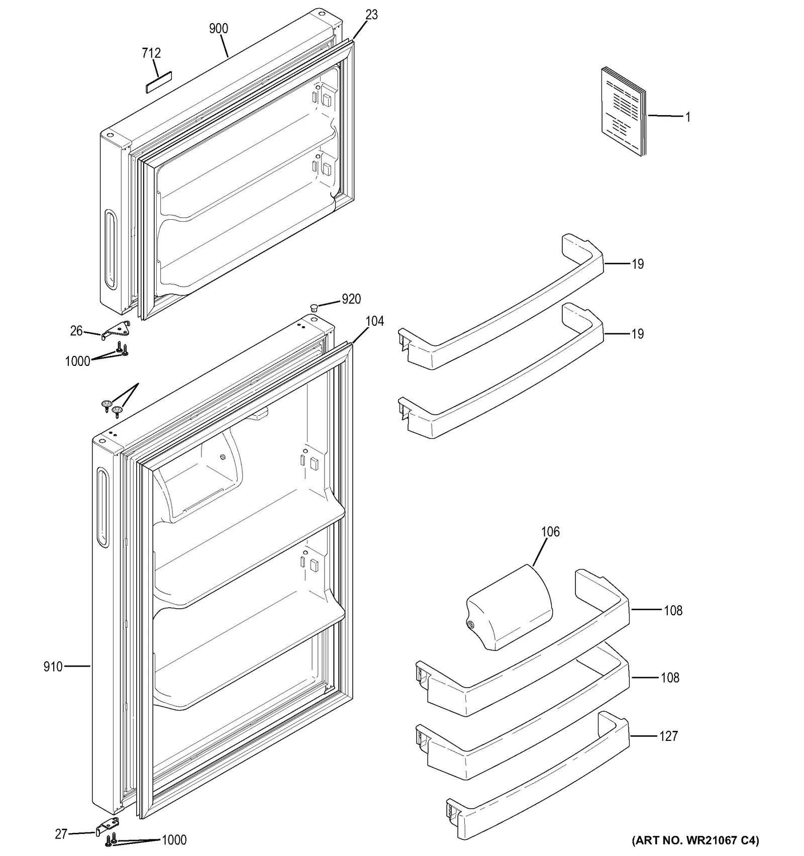 Door Foam Assembly