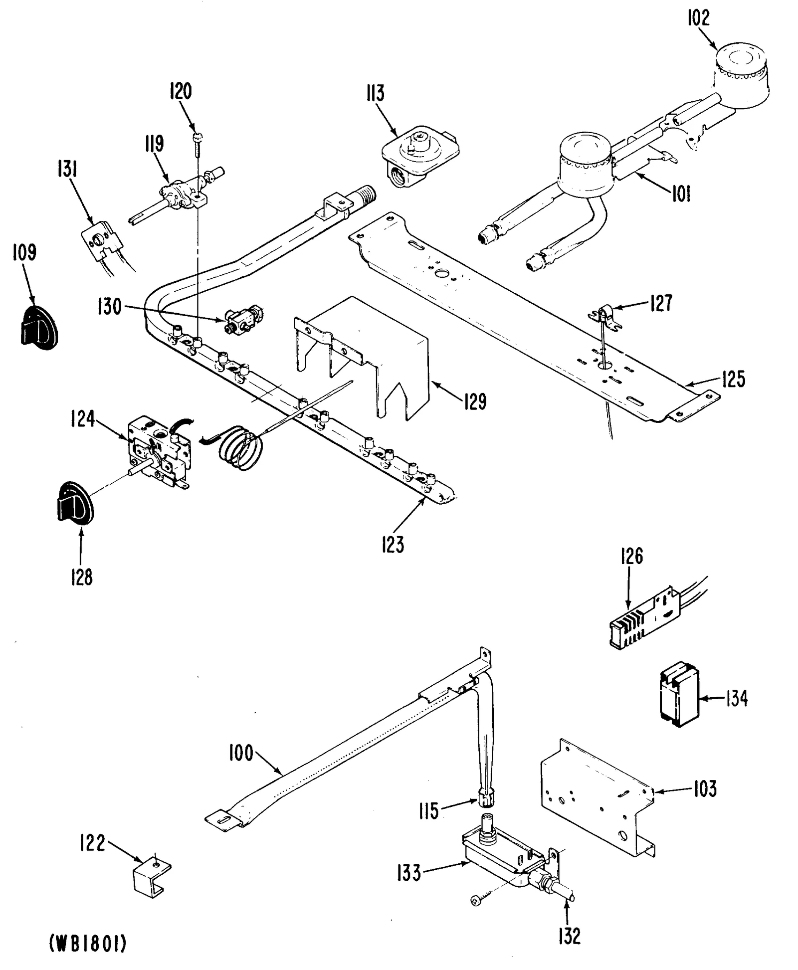 T Burner Valve
