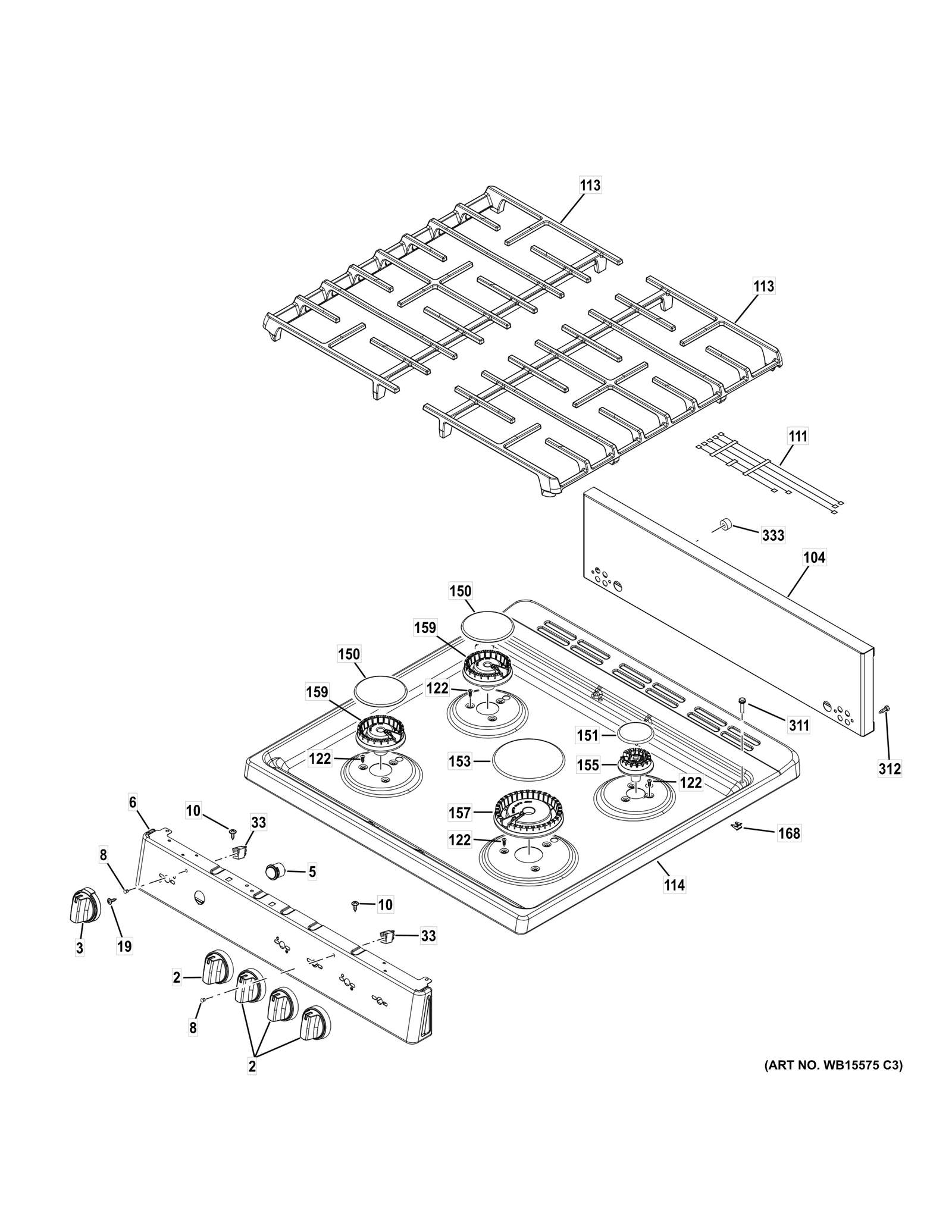 Top and Insulation Assembly