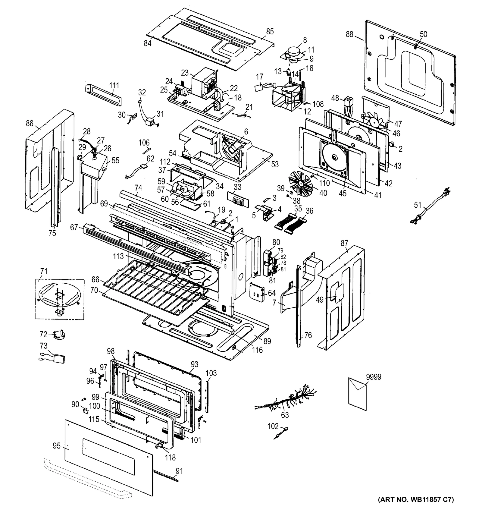 Door Screen Assembly