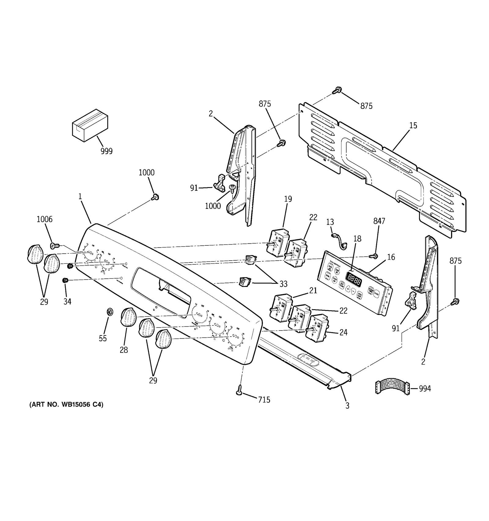 Trim and Bracket Assembly