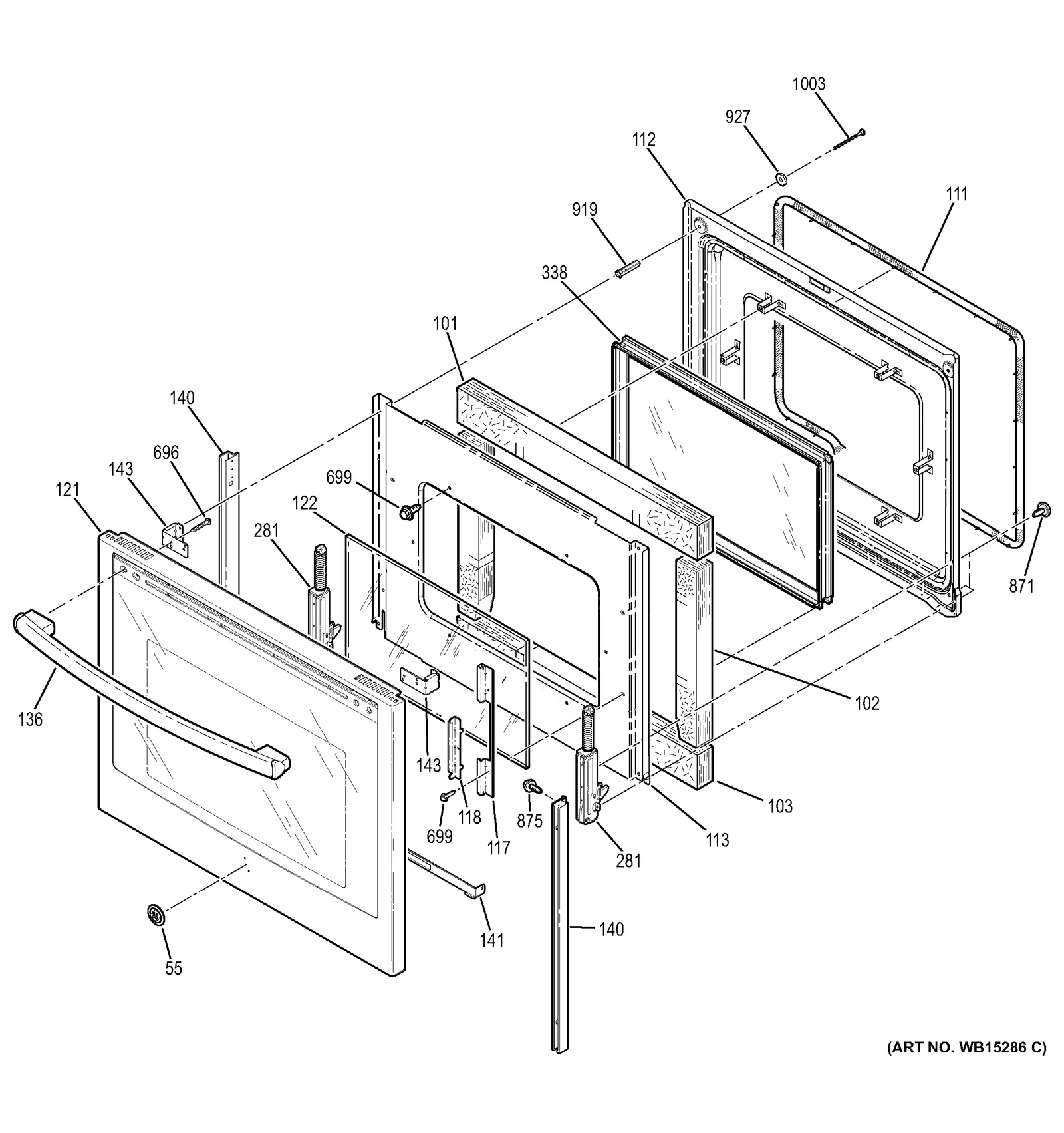 Bonded Panel Assembly (Black)