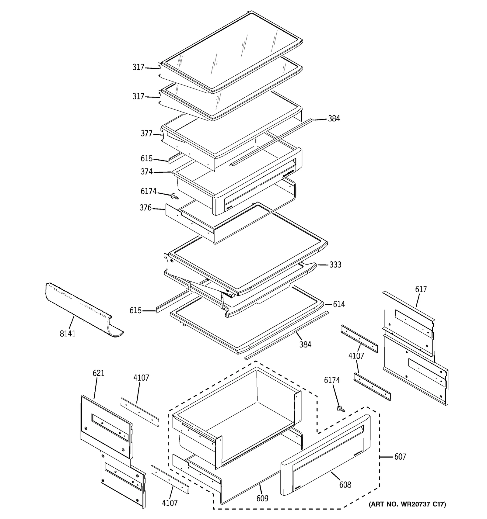 Quick Shelf Assembly
