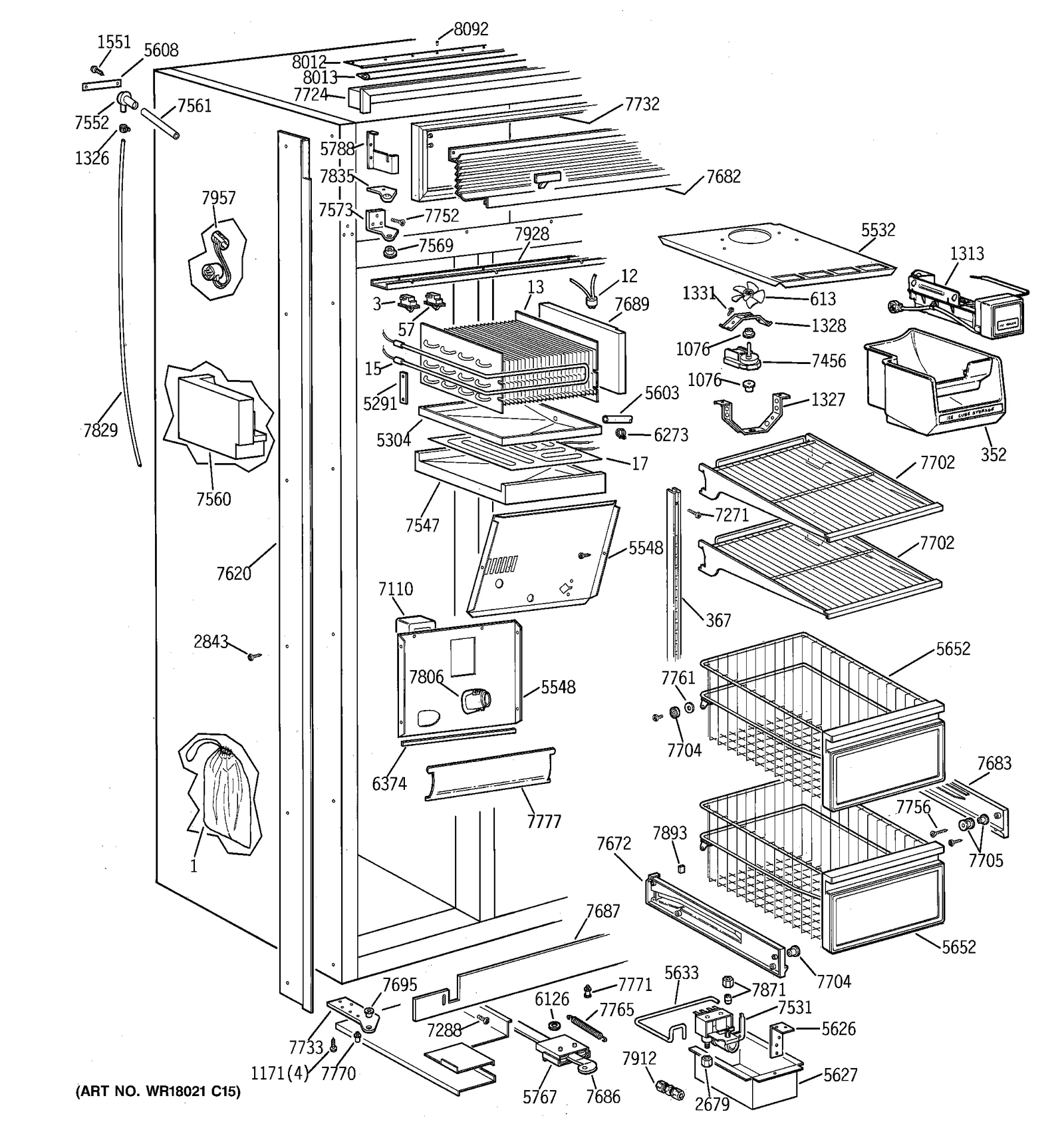 Cantilever Shelf