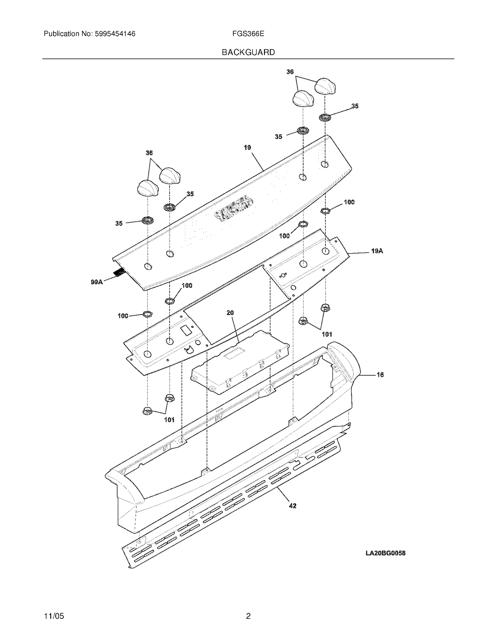 Control Panel Assembly