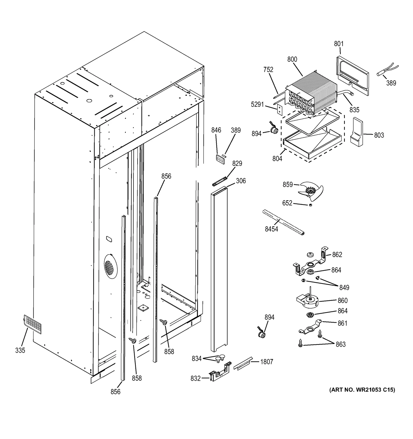 Light Column Assembly 48Fz
