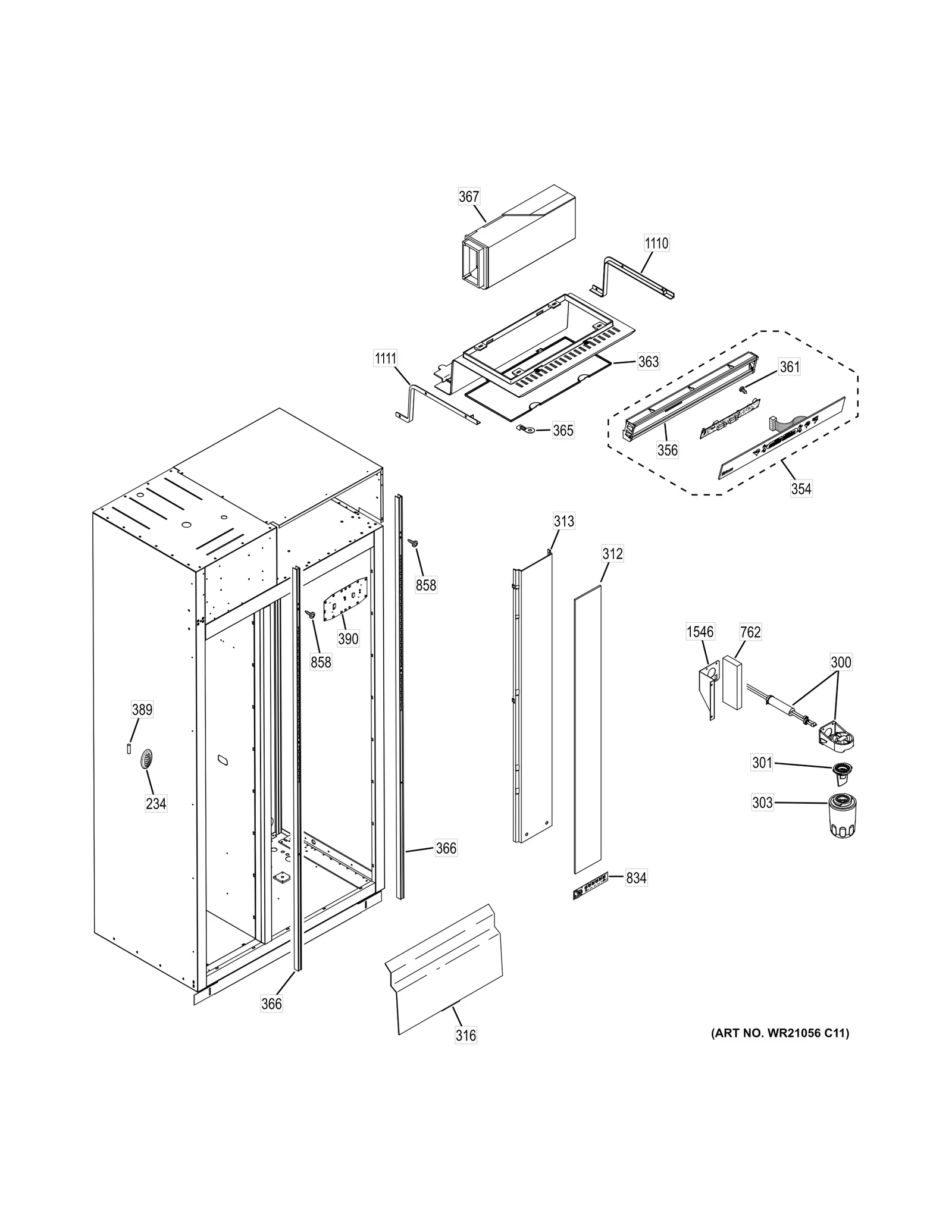 HMI Housing Assembly