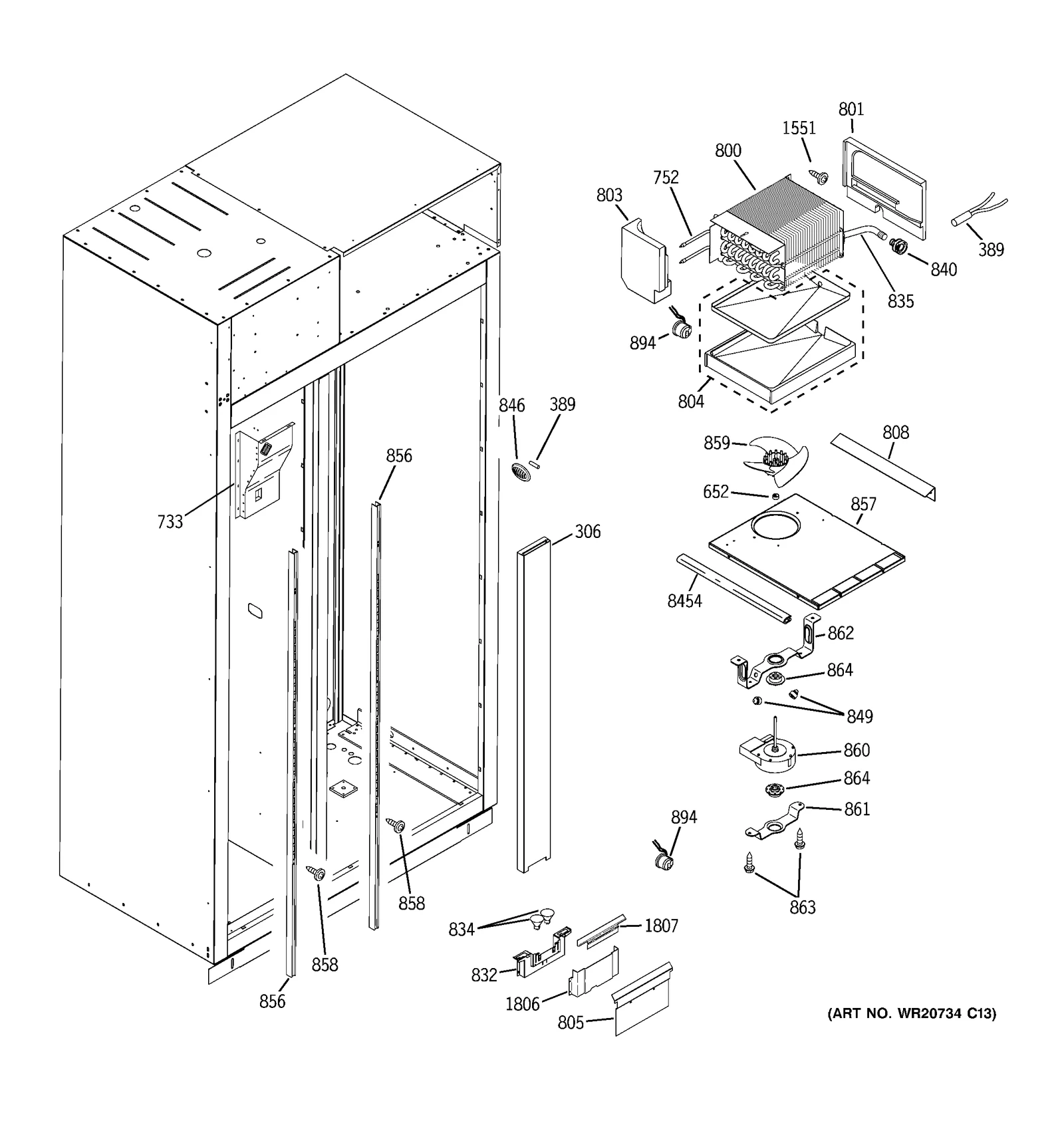 Rear Duct Non-Dispenser