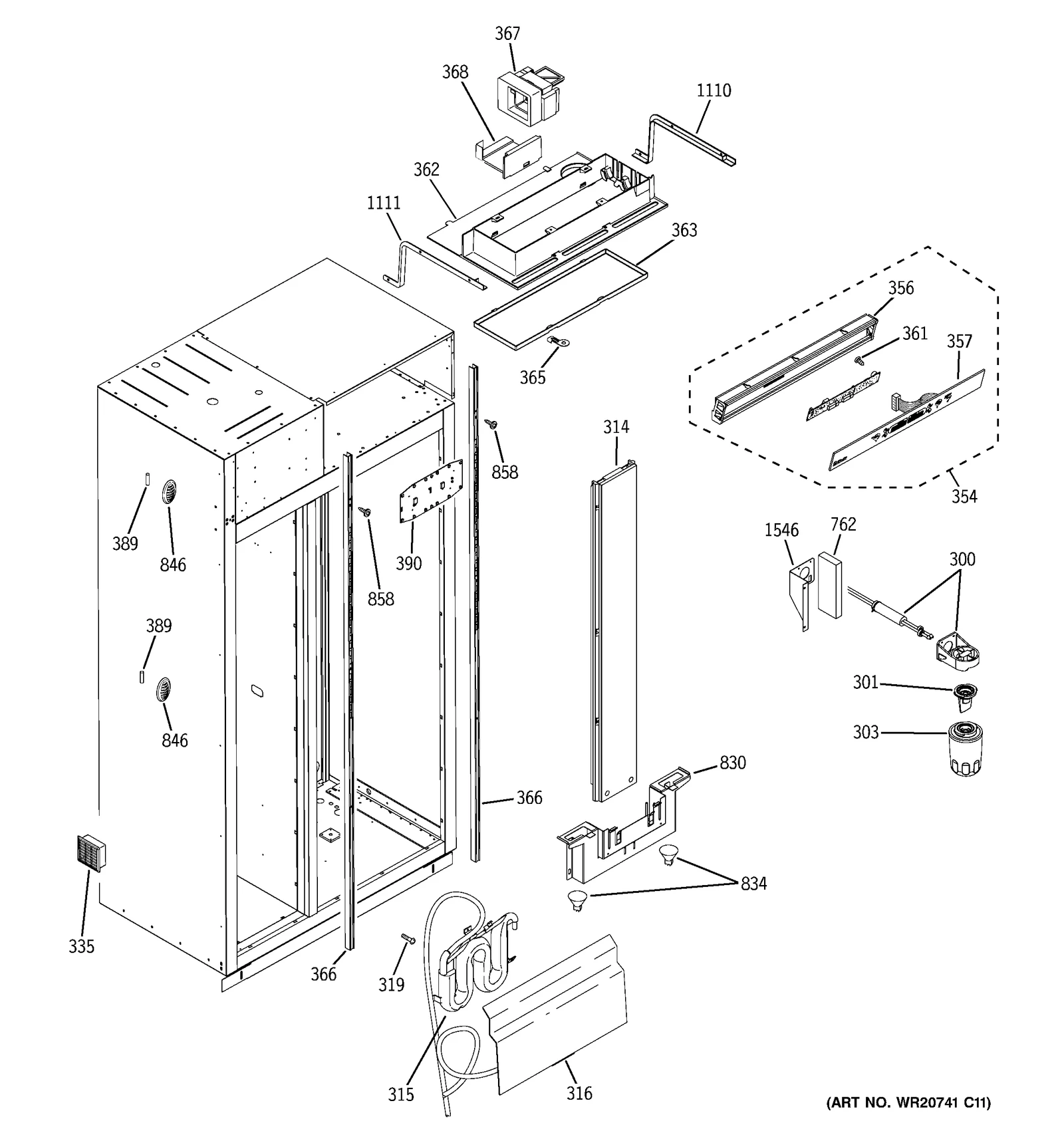 SXS Membrane Non-Dispenser