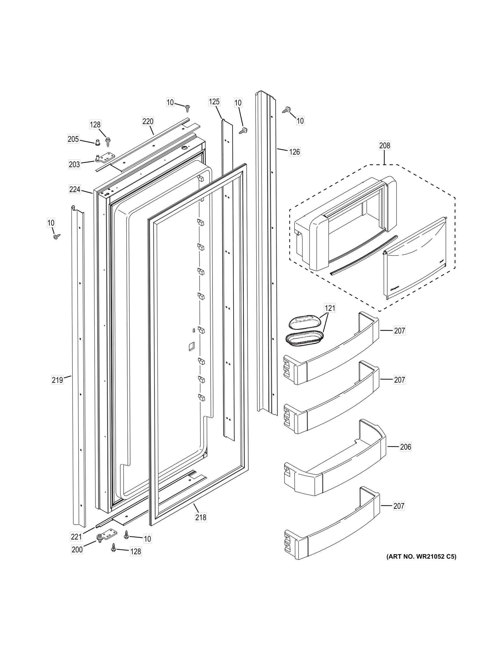 Top Door Trim