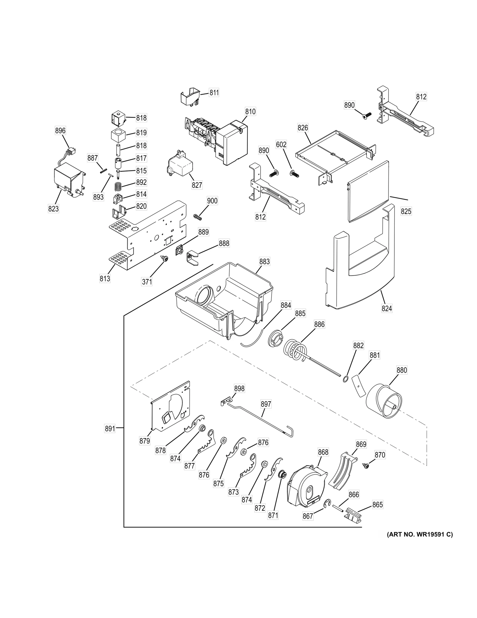 Motor Solenoid Cover