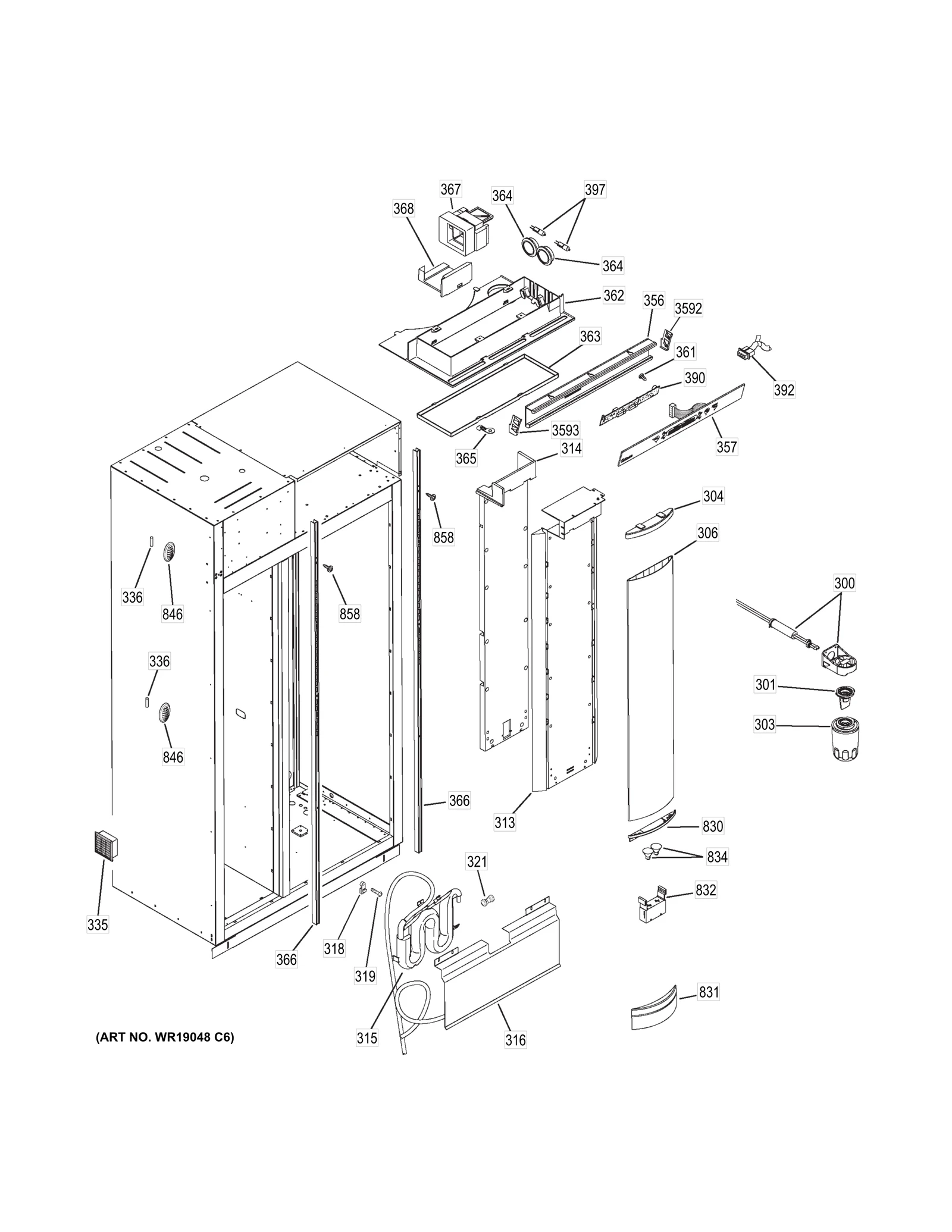 Foam Insert Air Tower