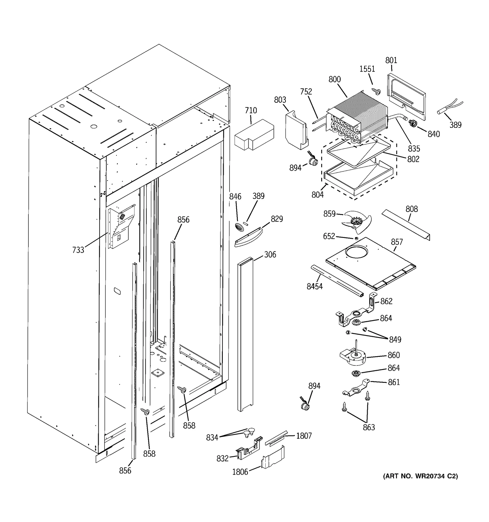 Light Column Assembly 42FF