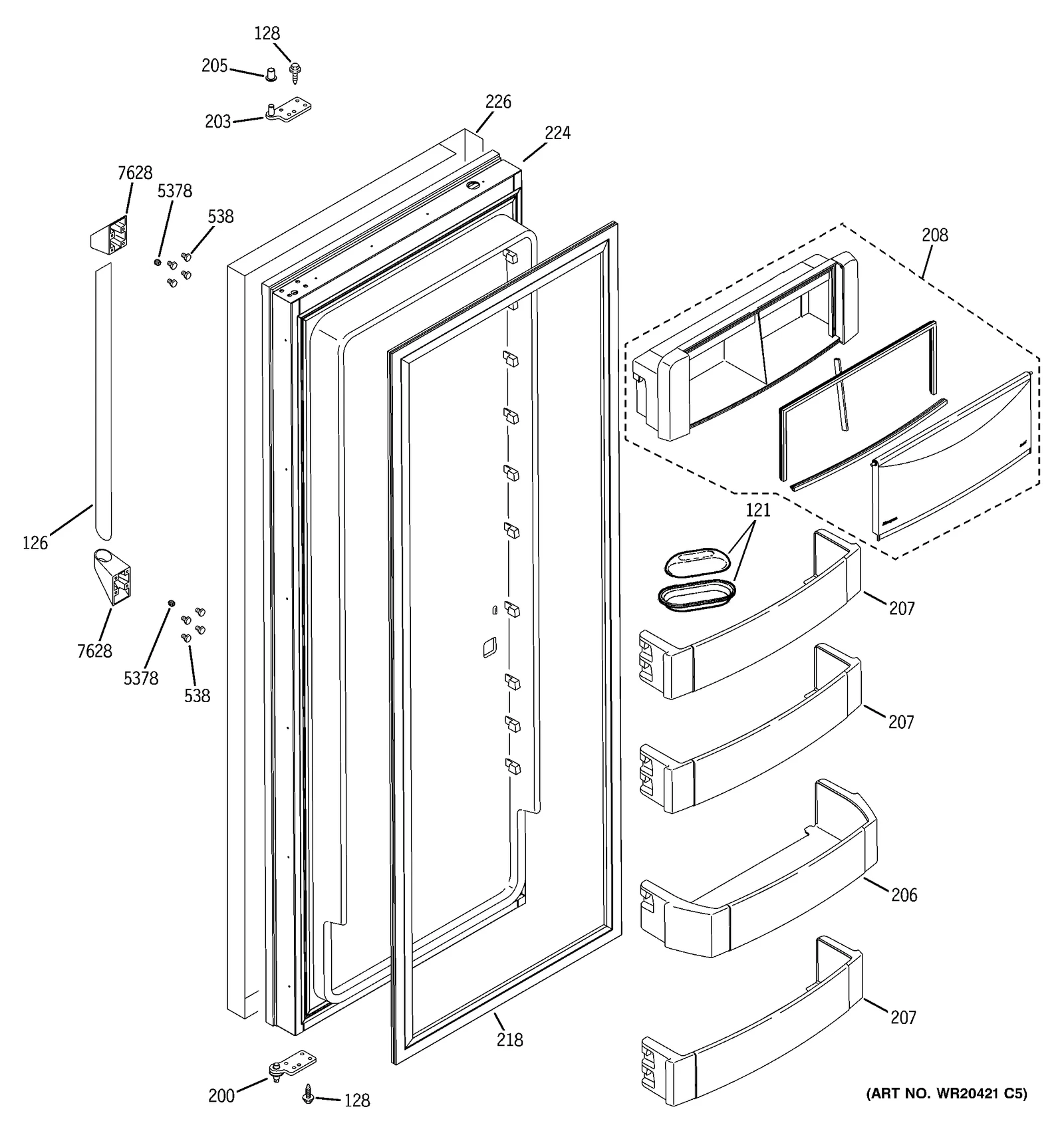 Door Foamed