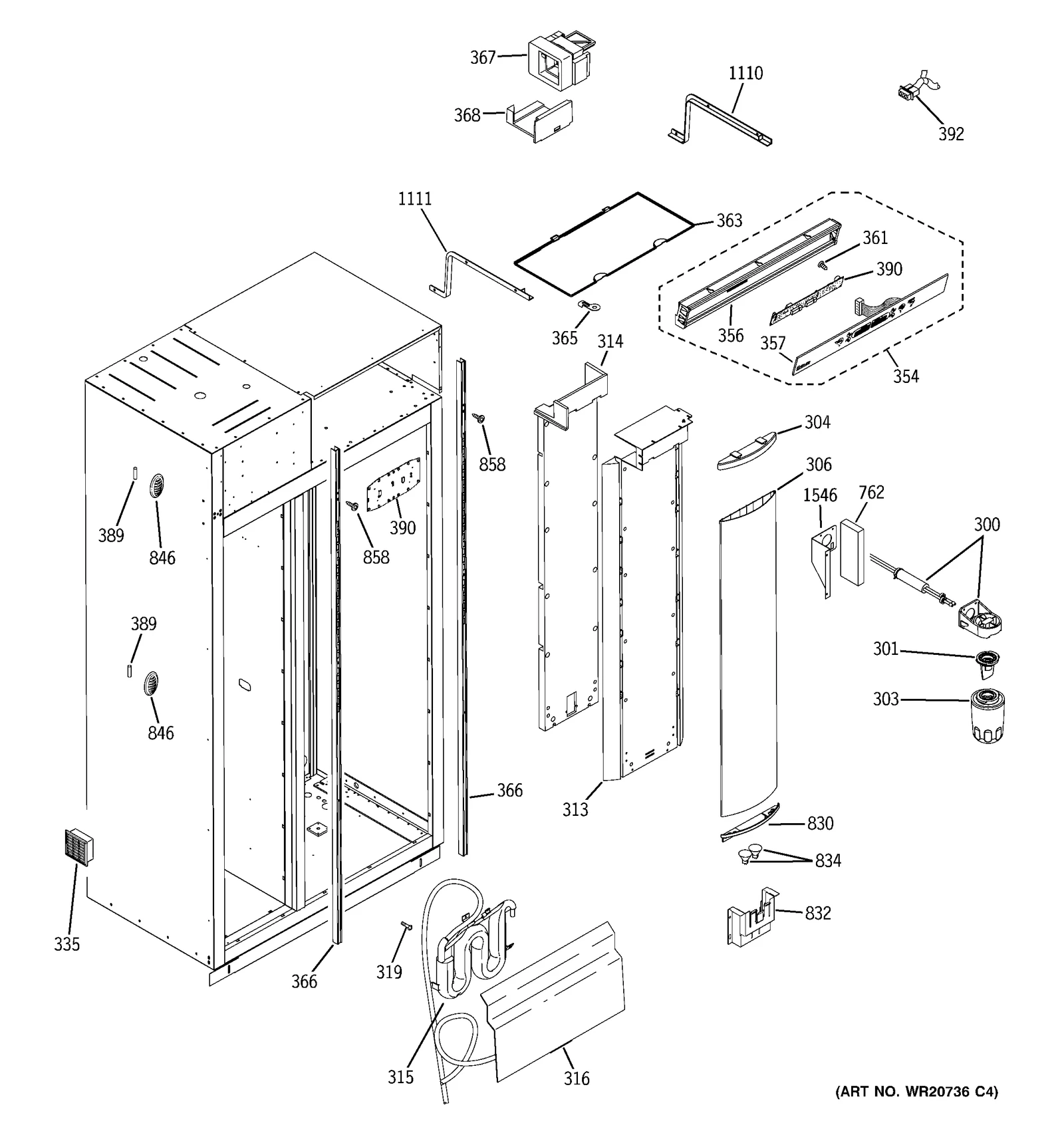 HMI Control Assembly Dispenser 48'