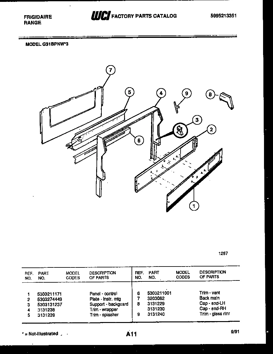 Glass Retainer Trim