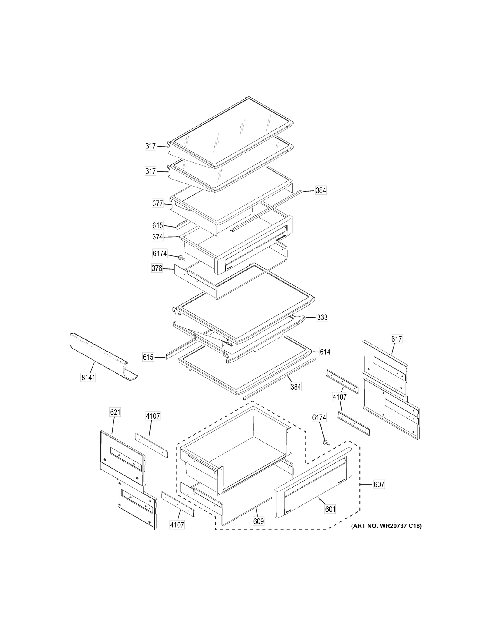 Quick Shelf Assembly