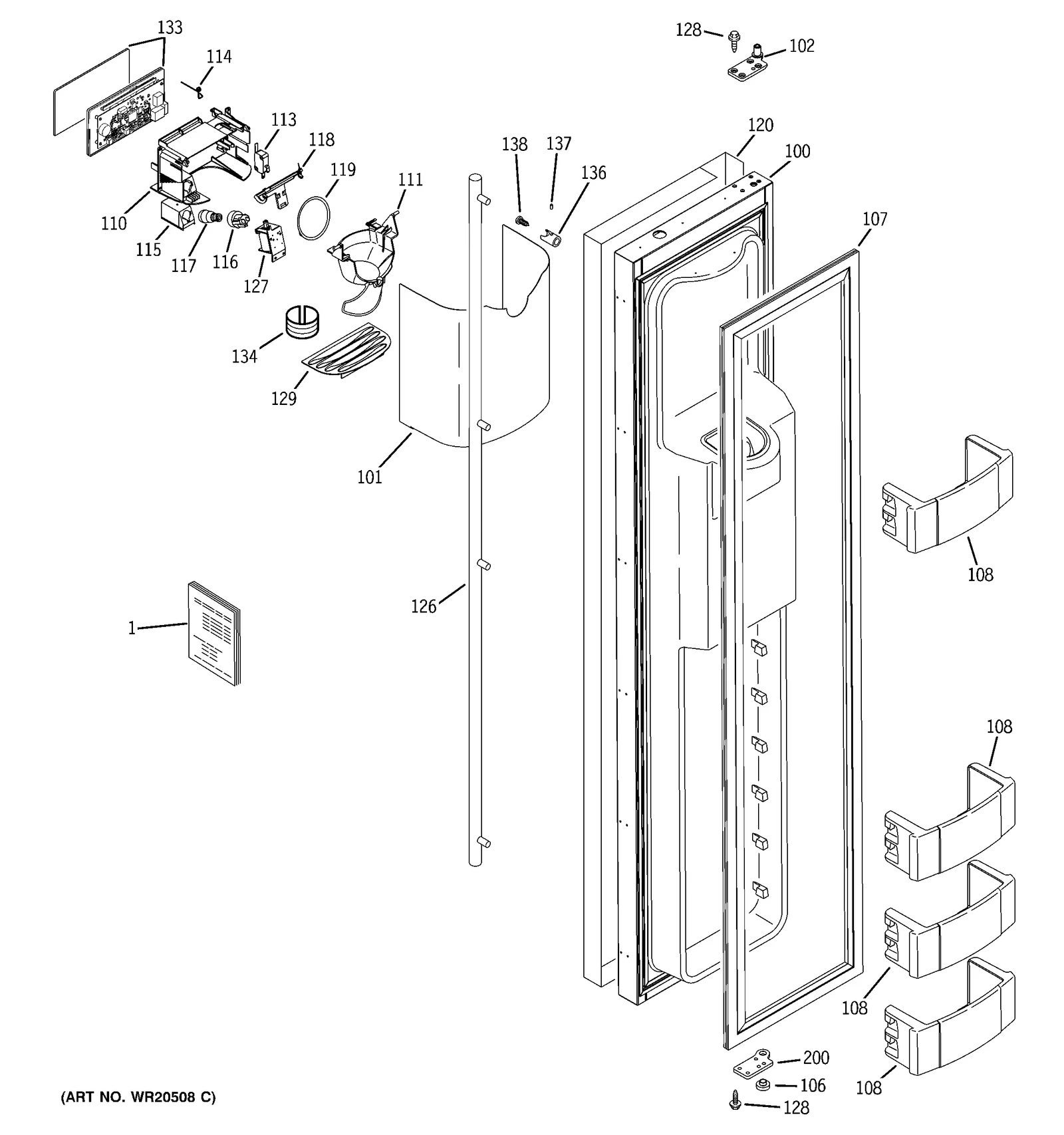 Water Tank Cover Bracket