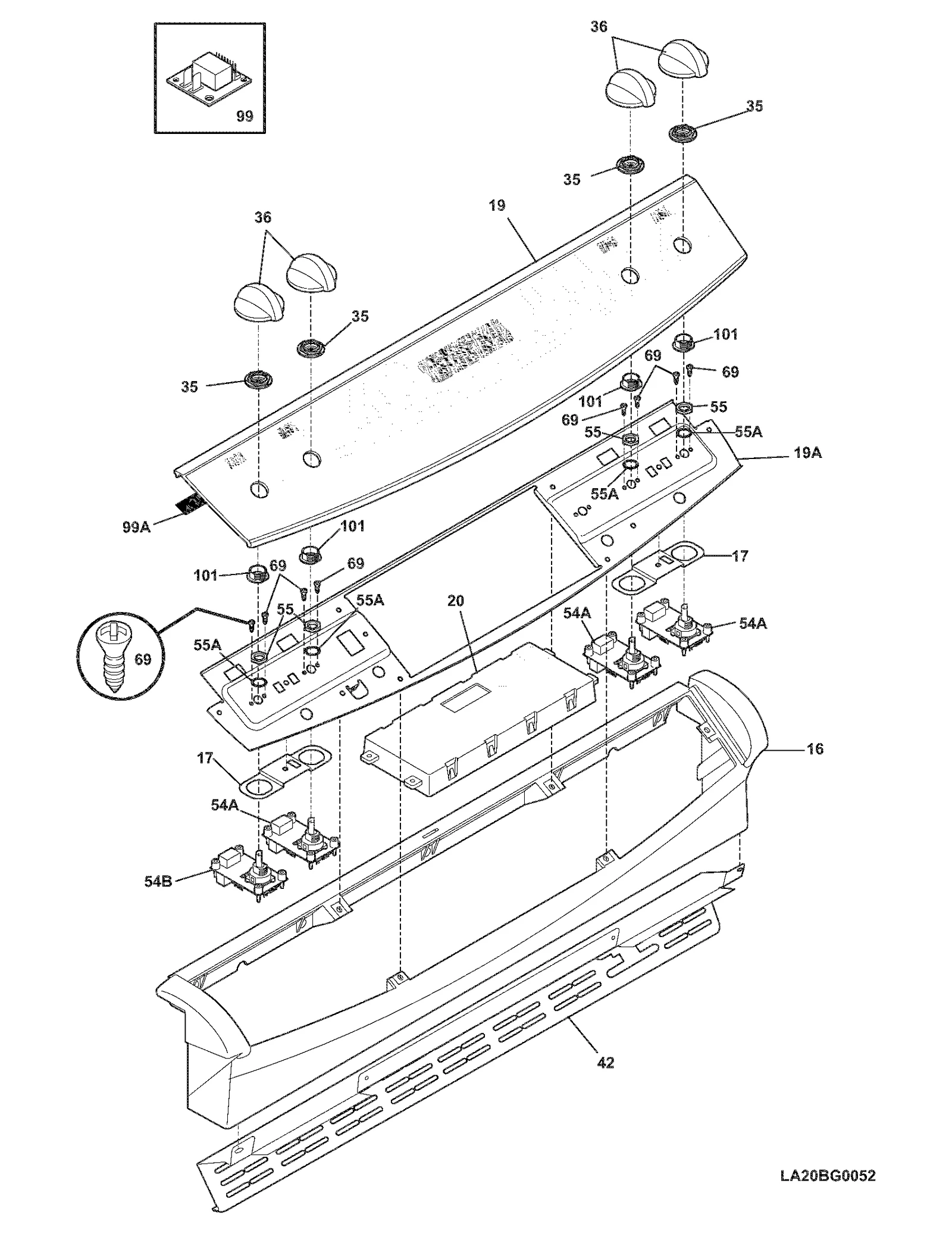 Control Panel Assembly