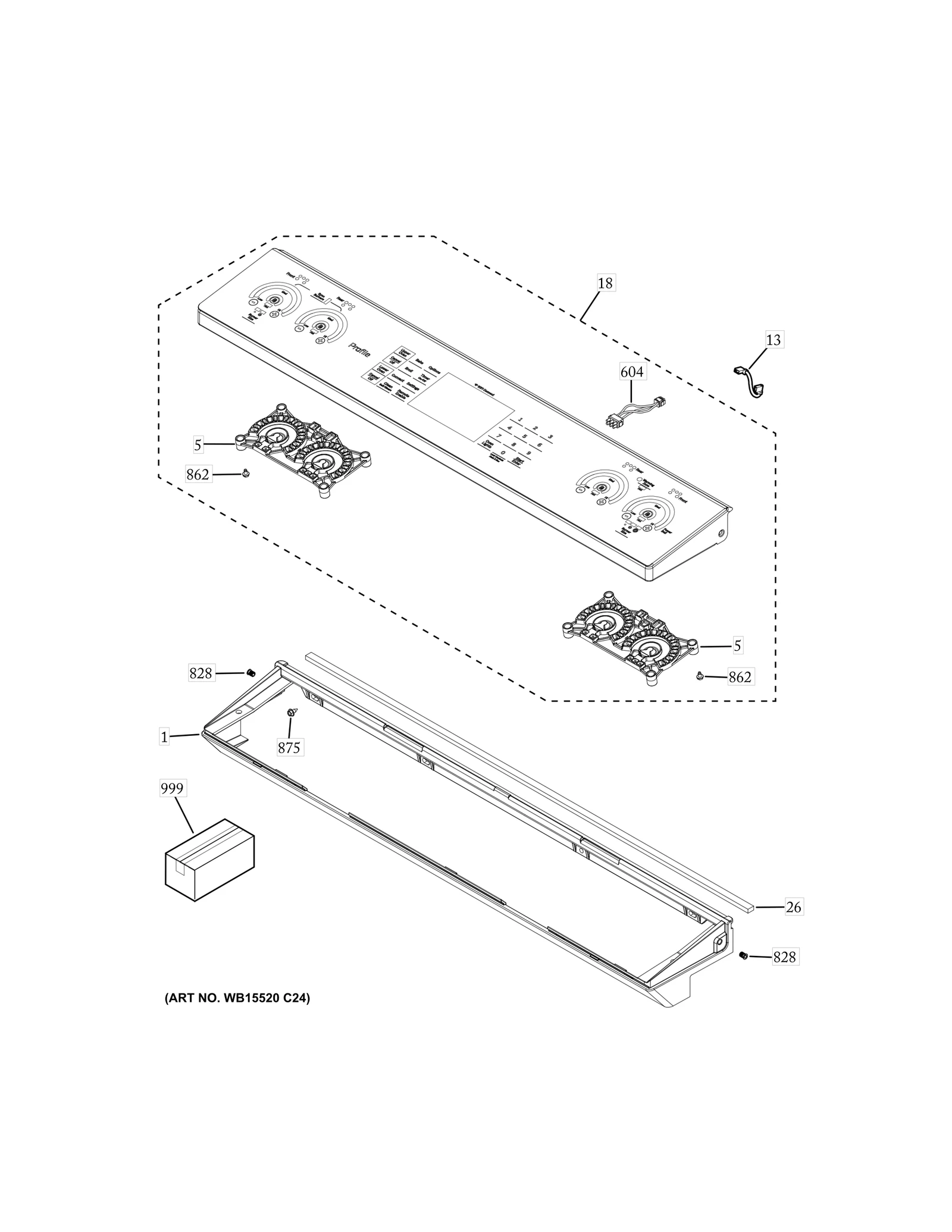 Control Panel Trim Kit