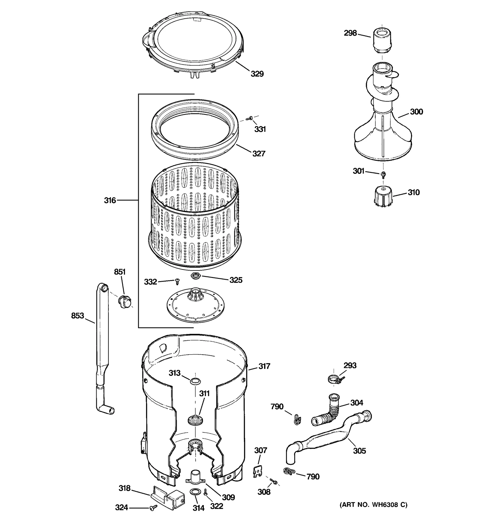 Stainless Steel Hub Nut