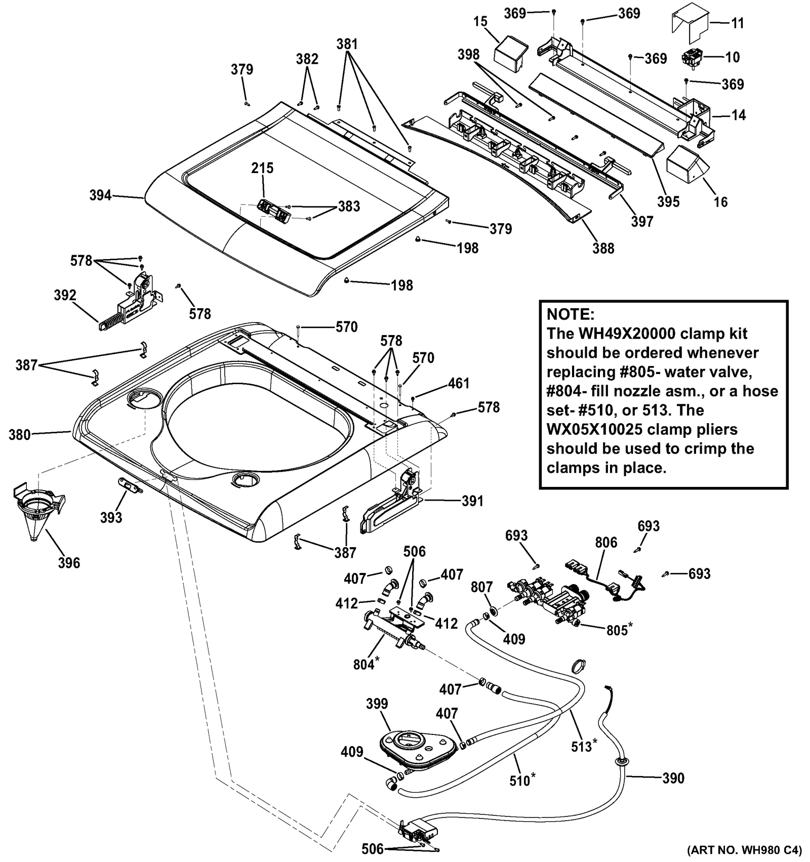 Lid Bracket Assembly