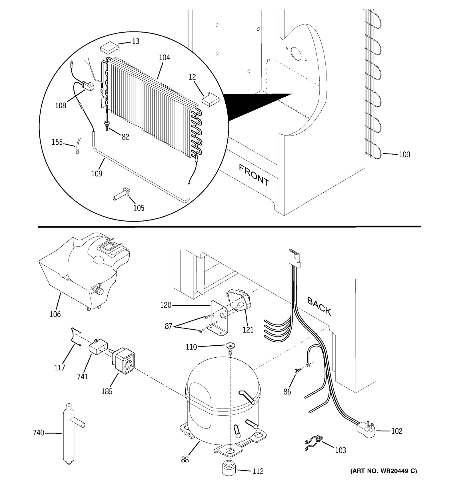 Evaporator Style Insulator
