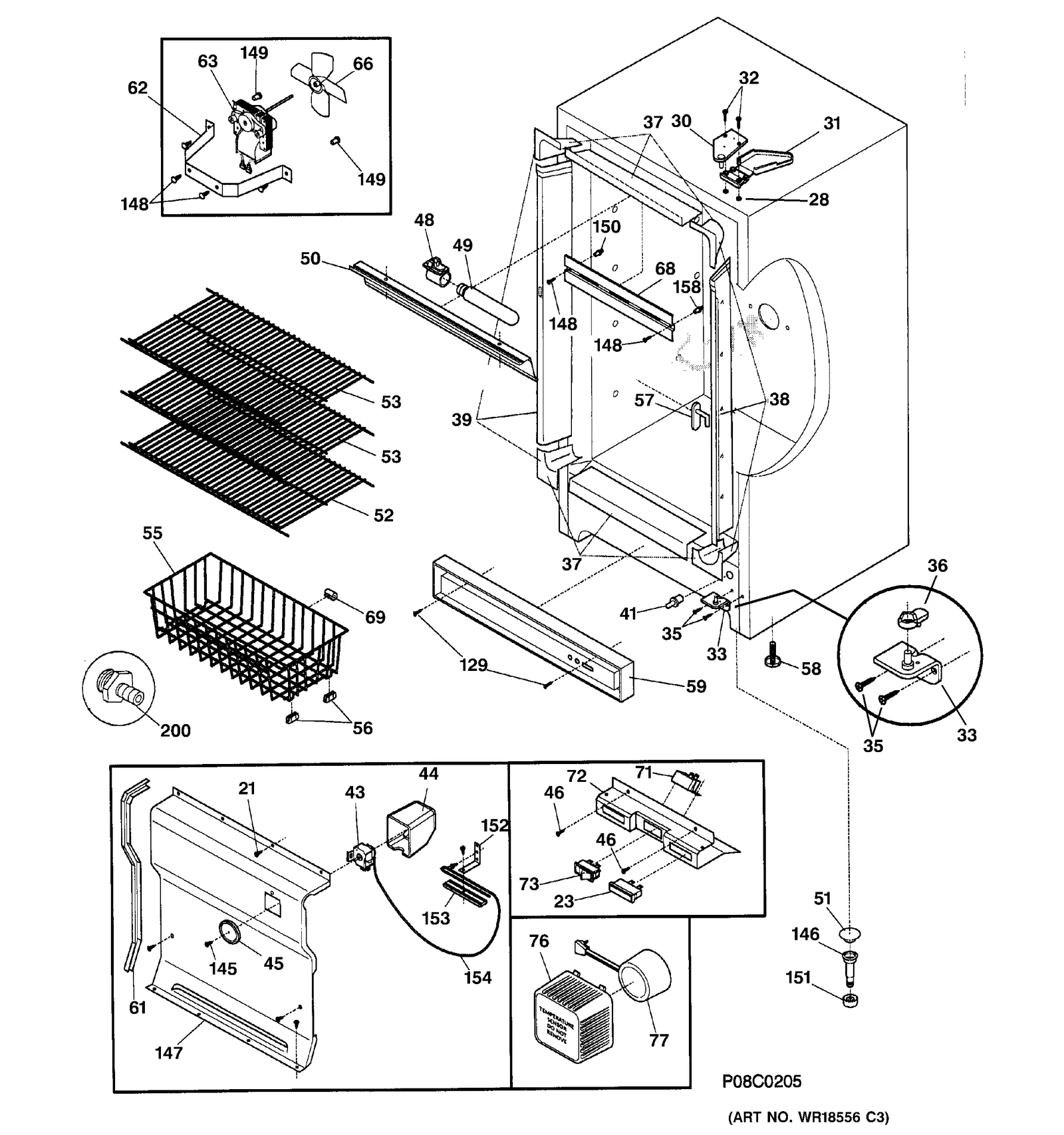 Evaporator Motor