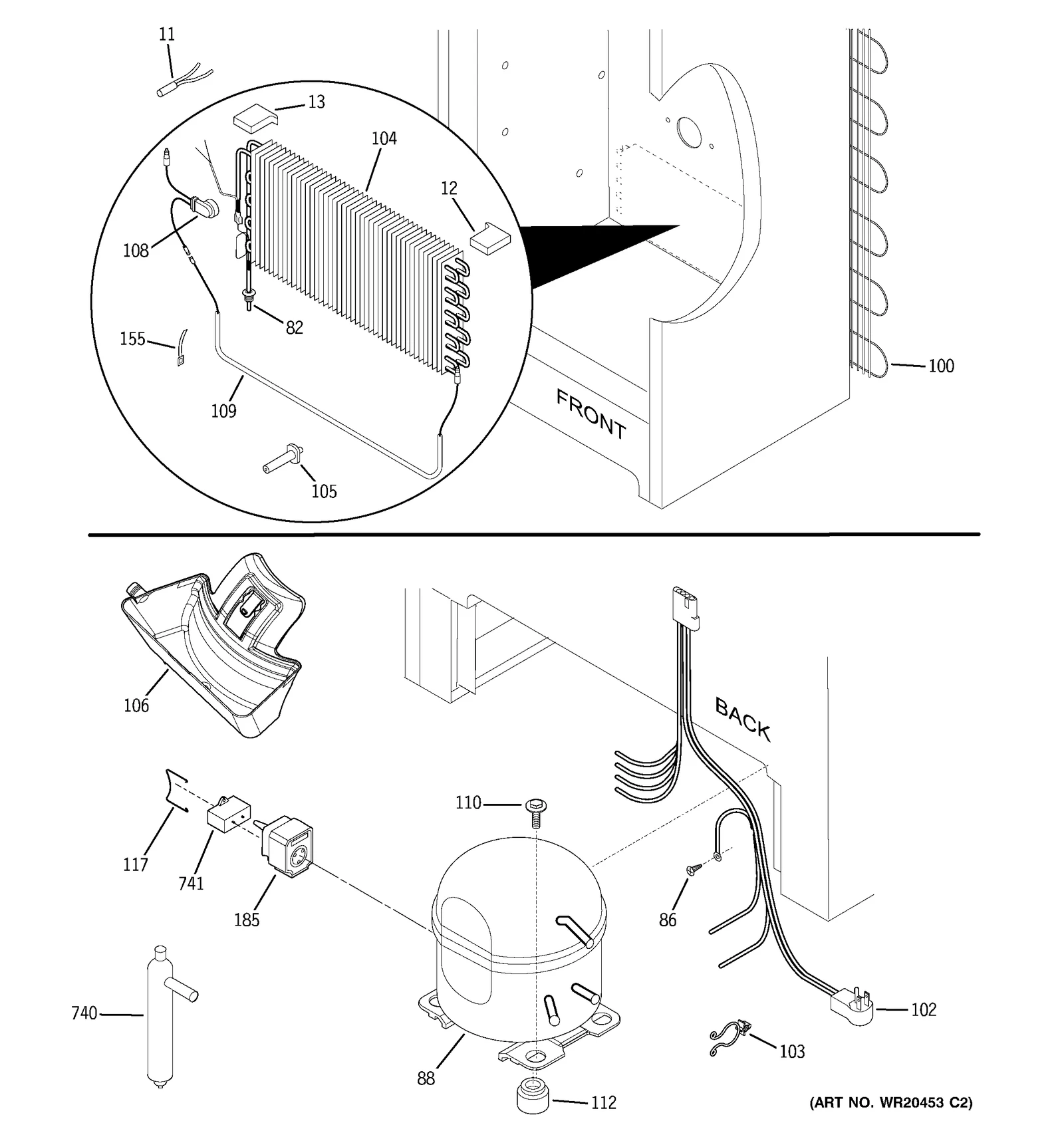 Compressor with Grommets