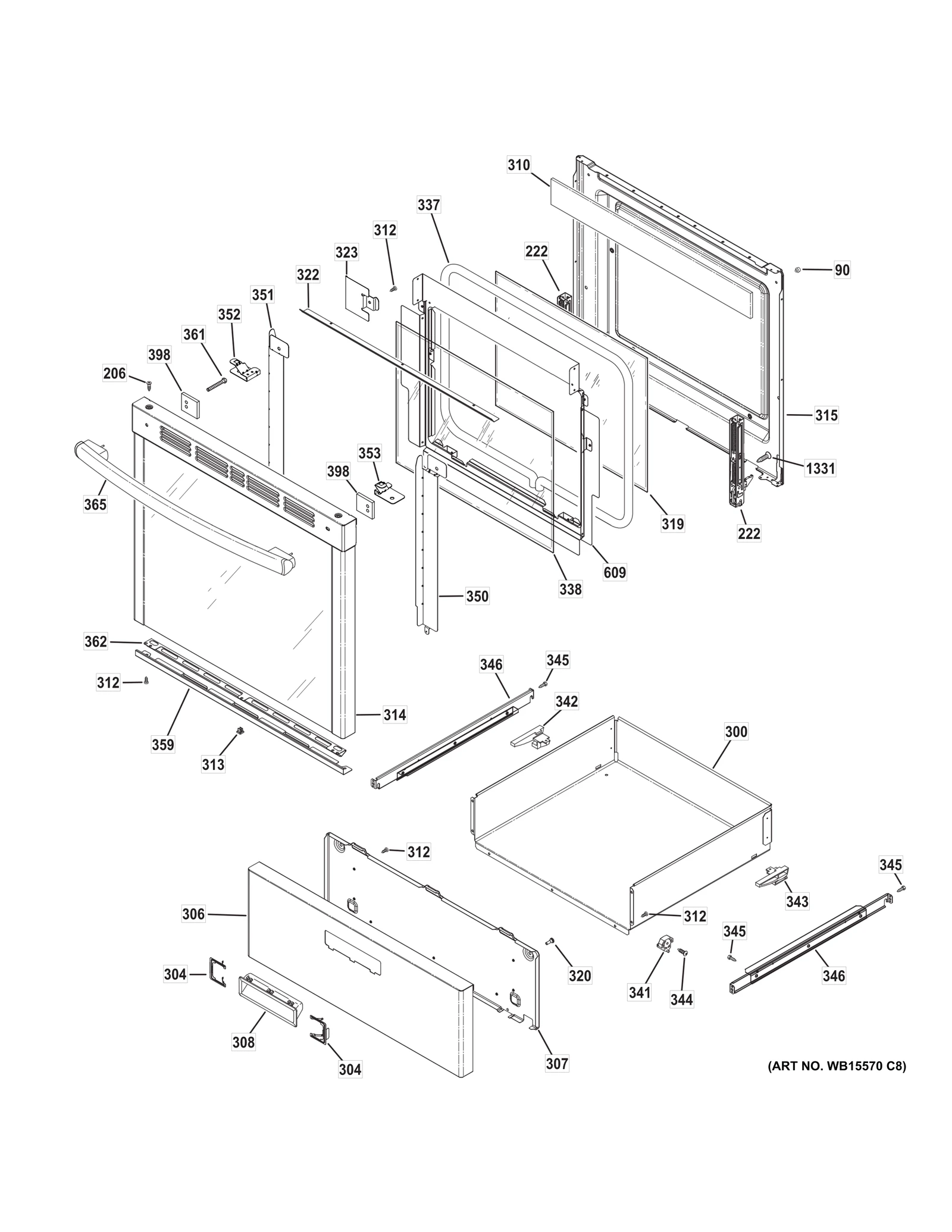 Door Glass Liner