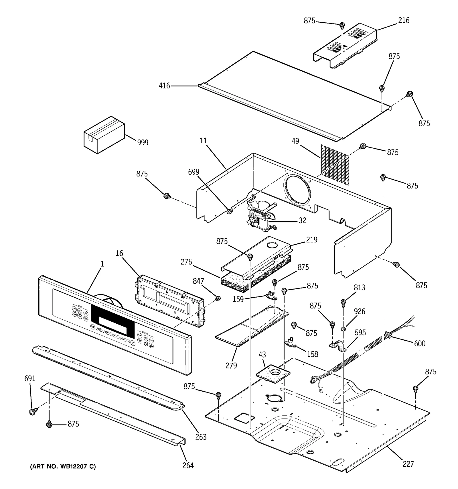 Control Panel Assembly