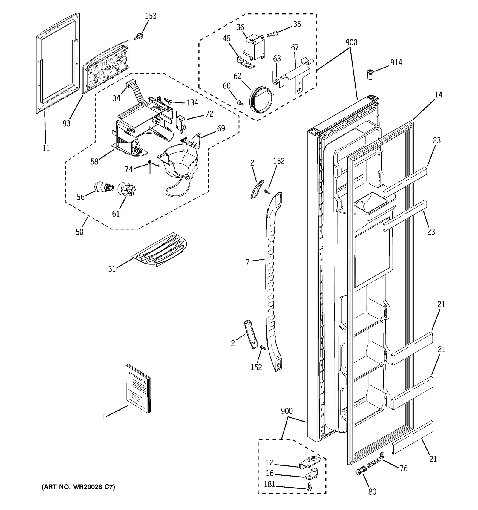 Combined HMI Assembly