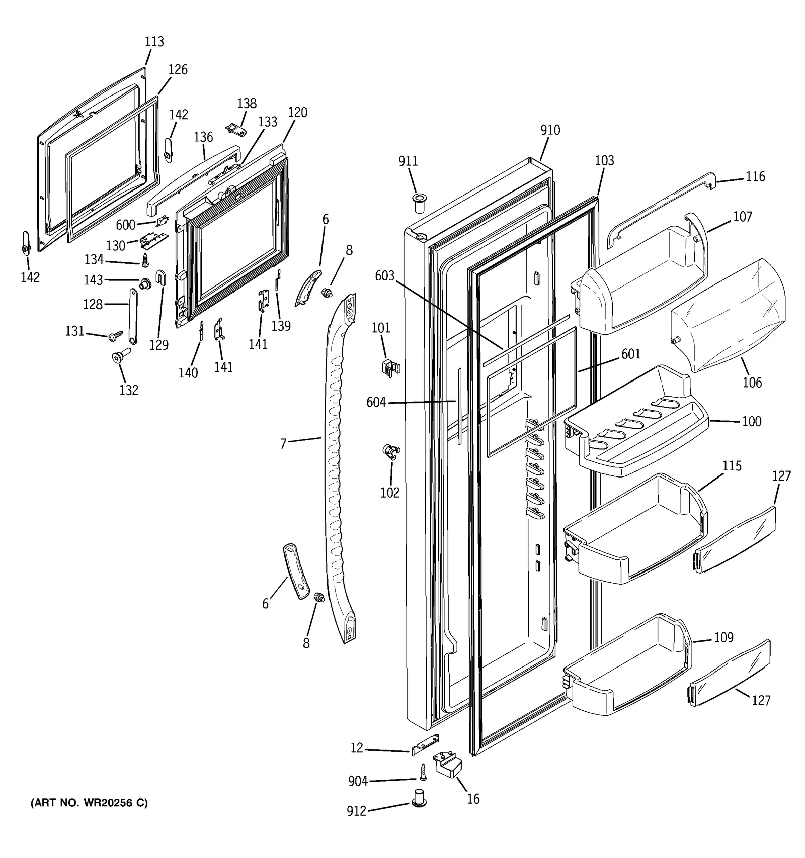 Door Foam Assembly